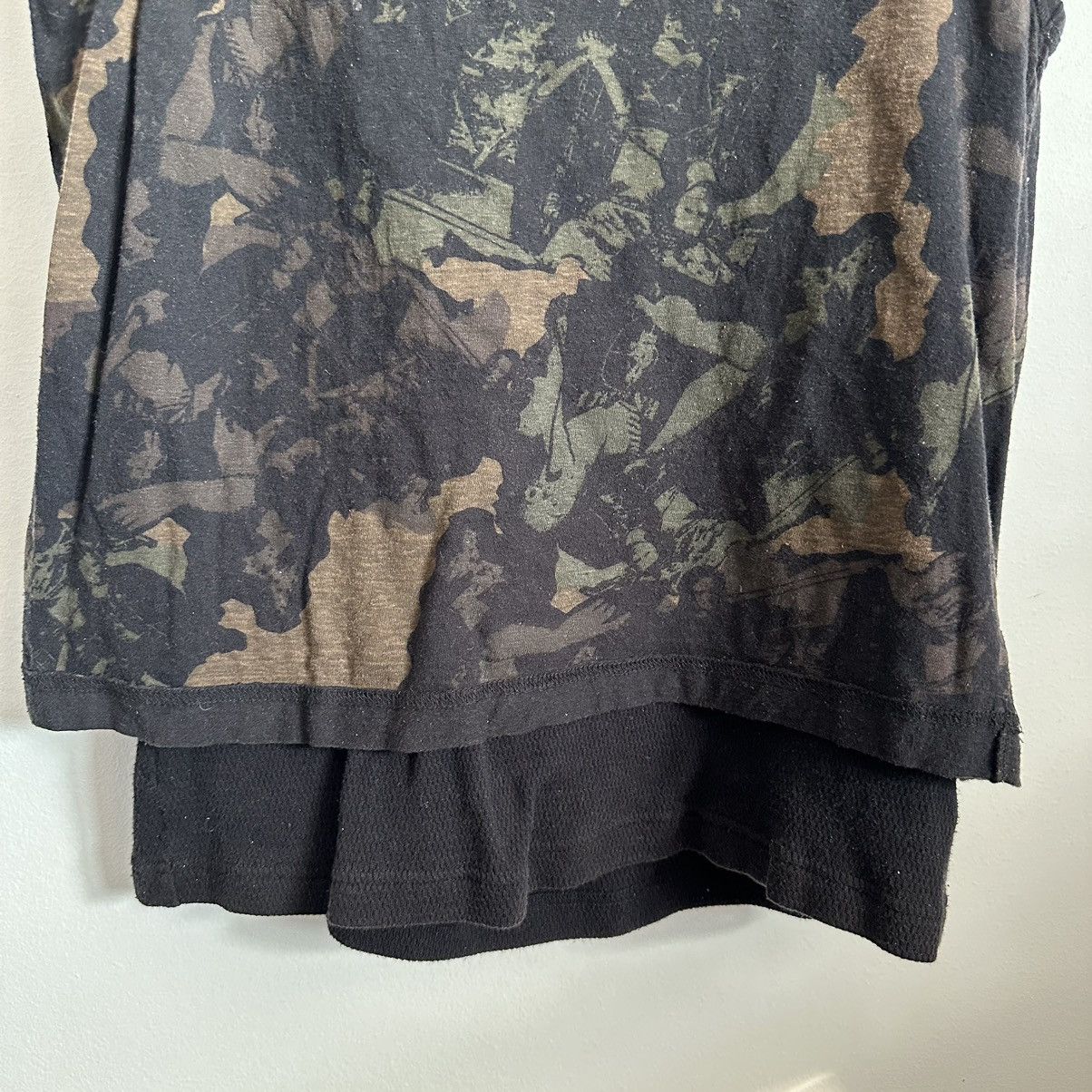 Jun Takahashi × Undercover Undercover SS03 Scab Punk Camo Double Layered Tank Top Size US M / EU 48-50 / 2 - 5 Thumbnail