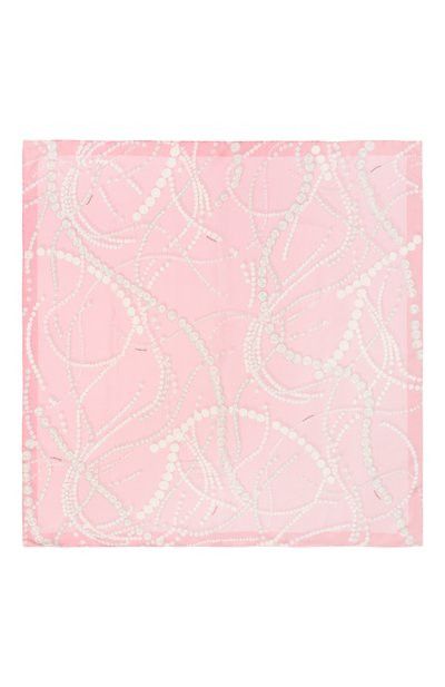 Lanvin o1y0326 Size : OS / Scarf in Pink/White Size ONE SIZE - 4 Thumbnail