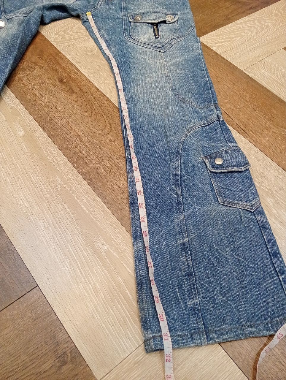 Seditionaries BERNINGS SHO JAPAN MULTIPOCKET FLARED JEANS Size US 30 / EU 46 - 21 Thumbnail