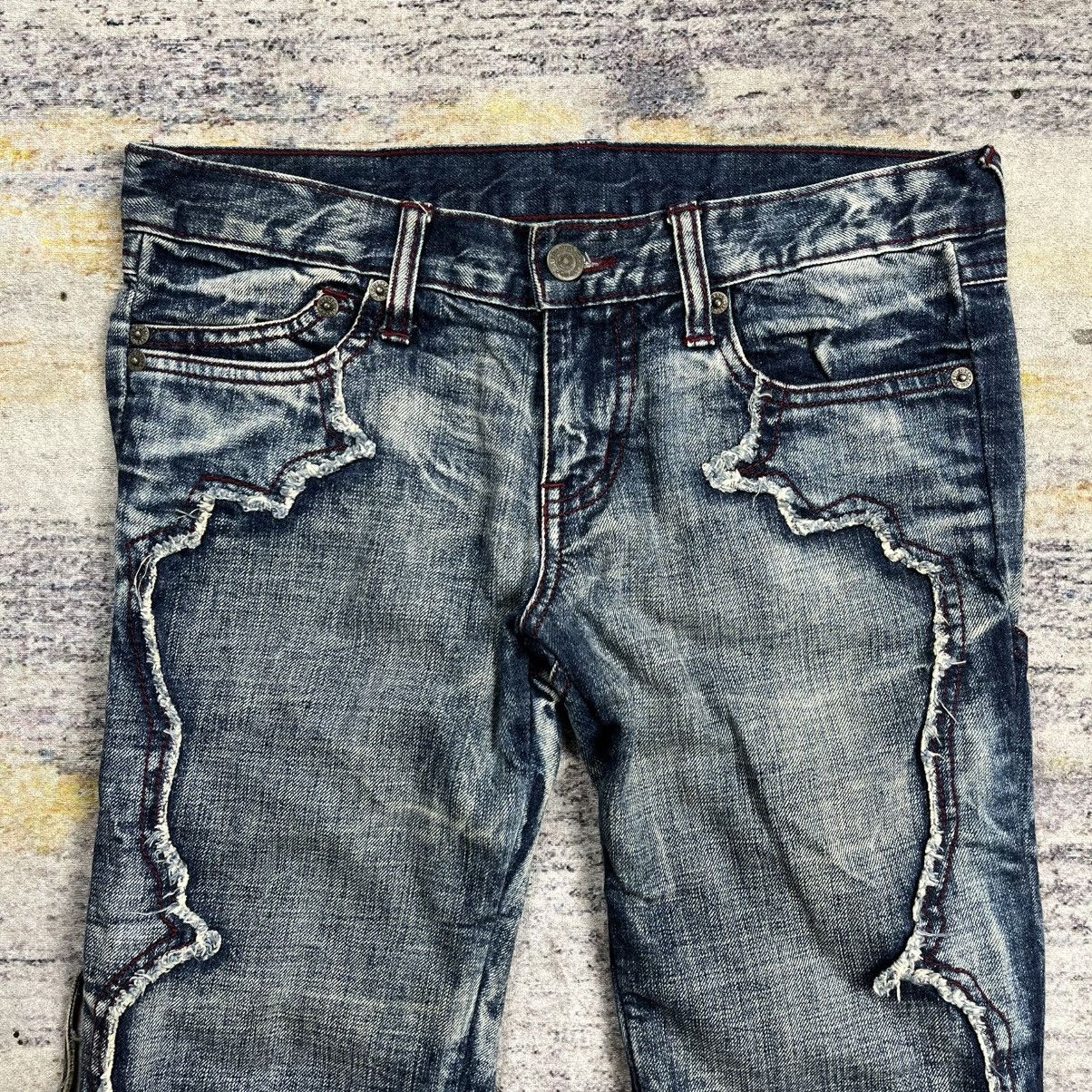 If Six Was Nine × Le Grande Bleu (L.G.B.) × Tornado Mart Tornado mart lace up denim short pants Size 30" / US 8 / IT 44 - 3 Thumbnail