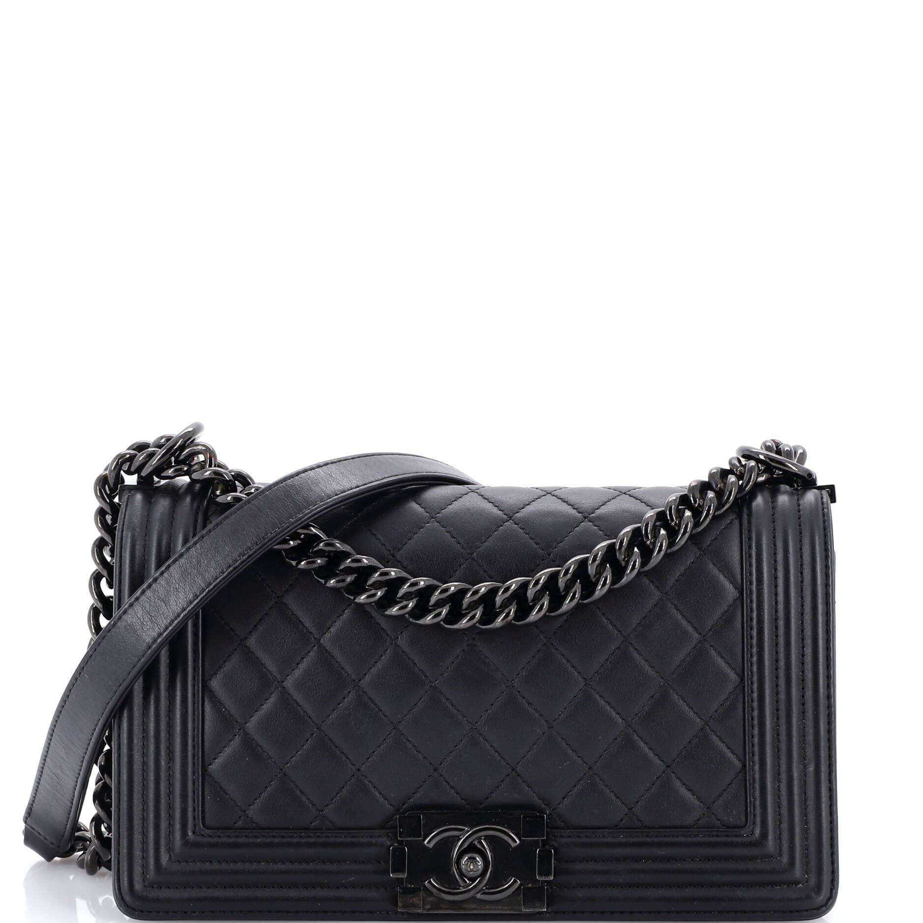 Chanel So Black Boy Flap Bag Size ONE SIZE - 1 Thumbnail
