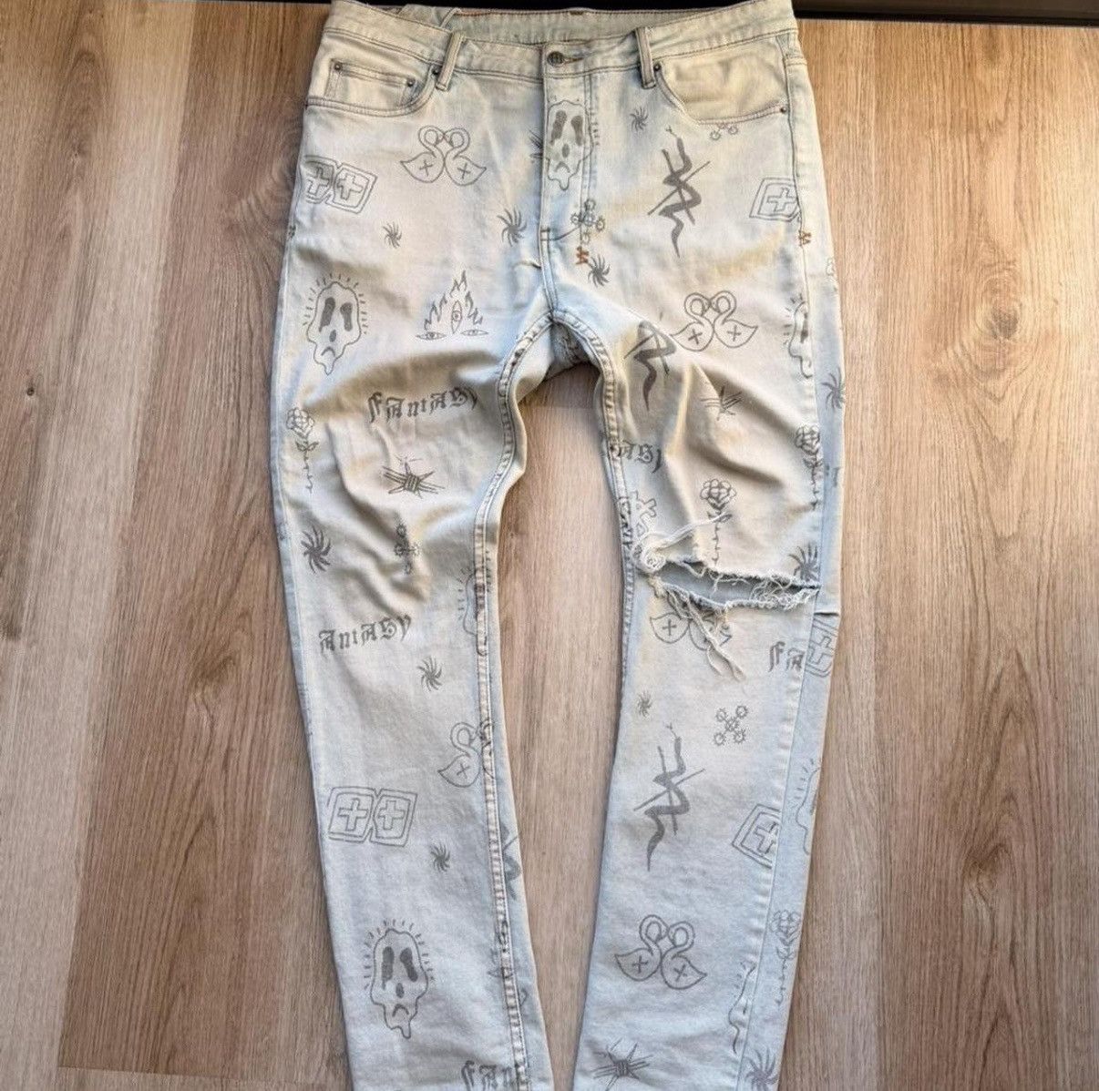 Ksubi Ksubi Denim Jeans Size US 36 / EU 52 - 1 Thumbnail