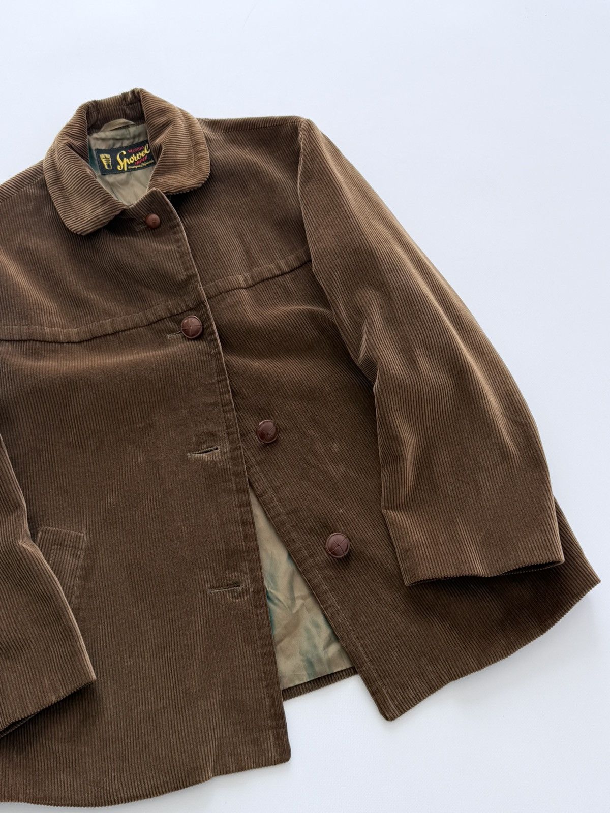 Le Laboureur Vintage 60s French Corduroy Workwear Jacket Size US M / EU 48-50 / 2 - 6 Thumbnail