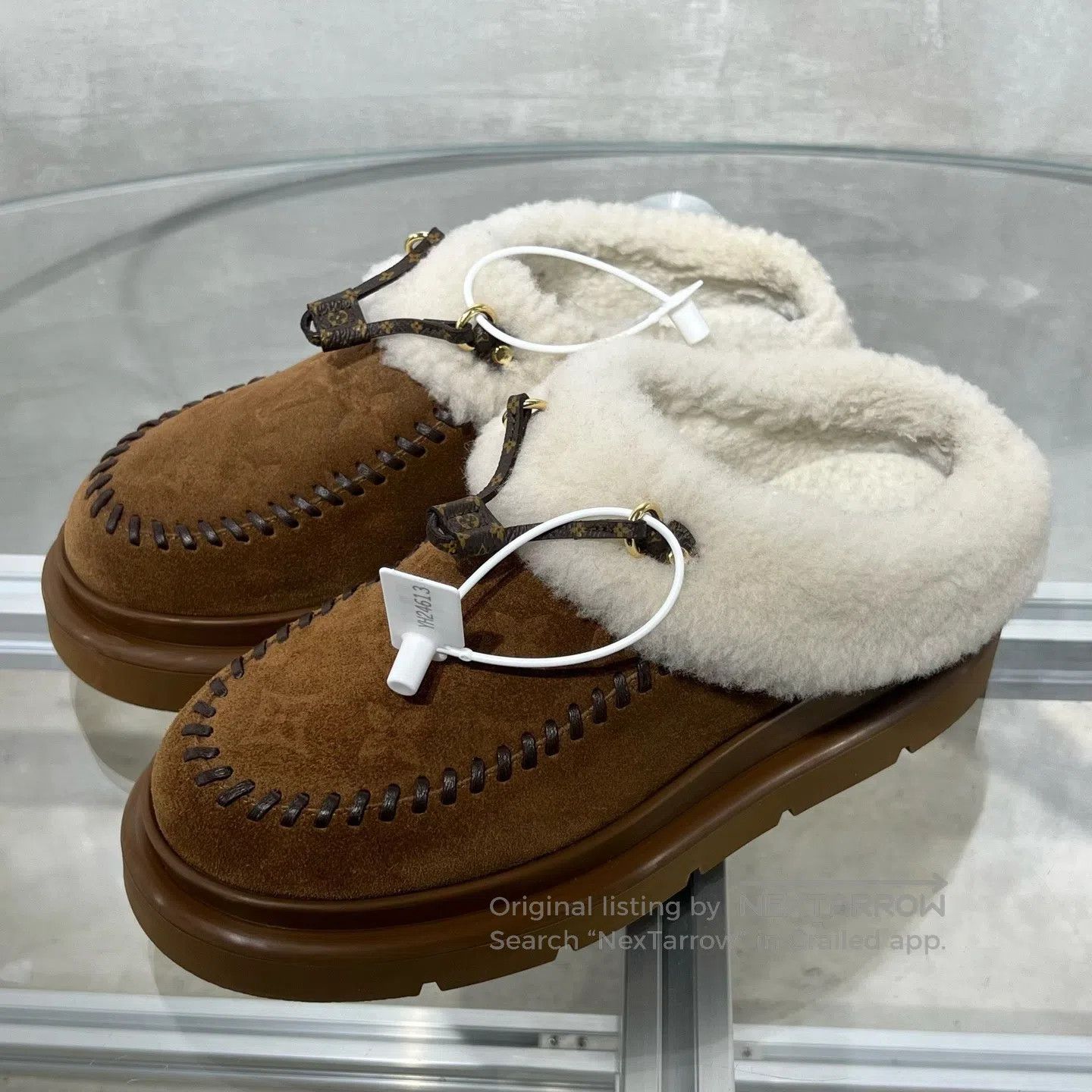 Louis Vuitton Louis Vuitton SKI SS26 Cortina Round-Toe Thick-Soled Slip Size US 7.5 / IT 37.5 - 1 Thumbnail