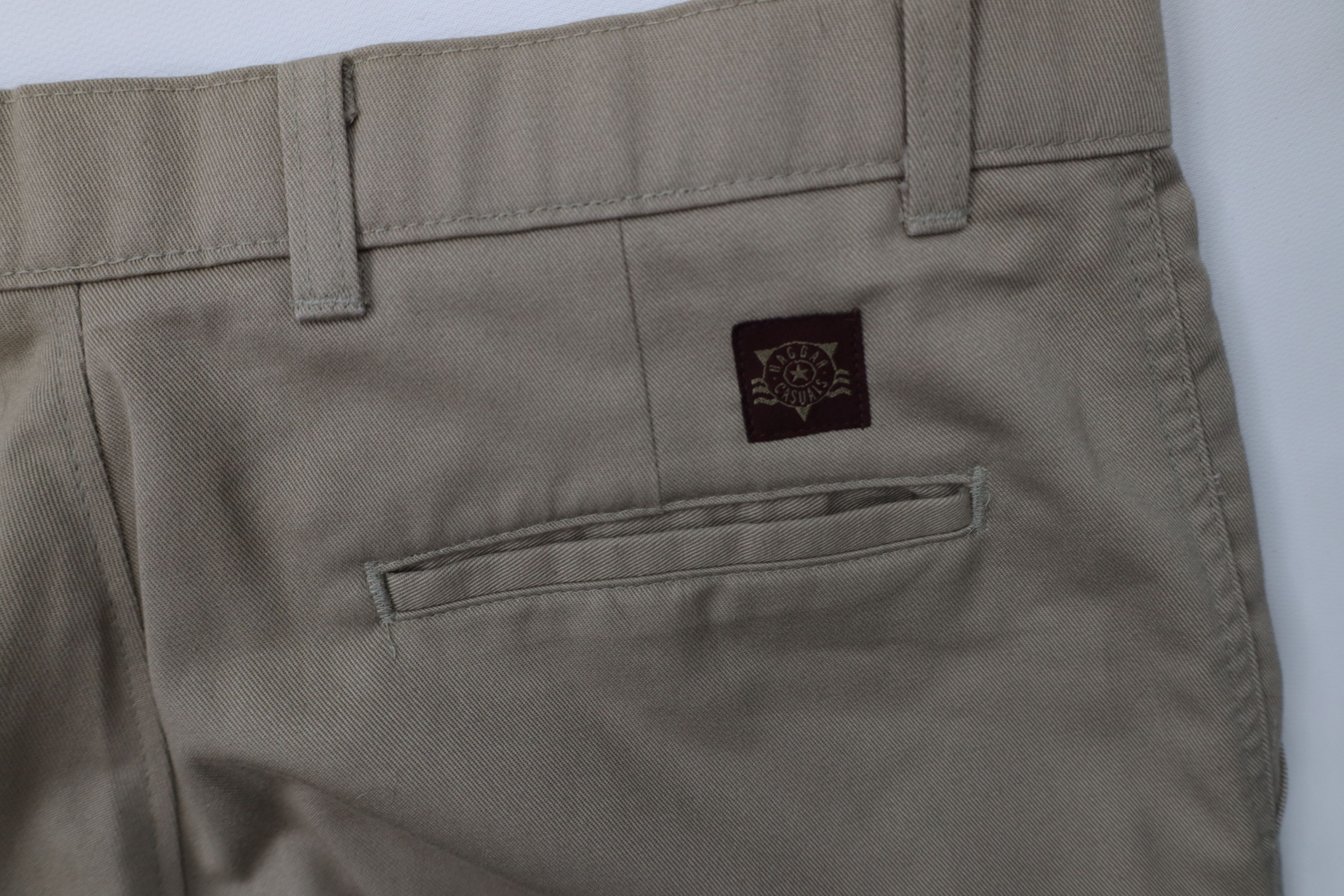 Vintage Vintage 90s Streetwear Straight Leg Chino Pants Beige Cotton Size US 34 / EU 50 - 11 Thumbnail