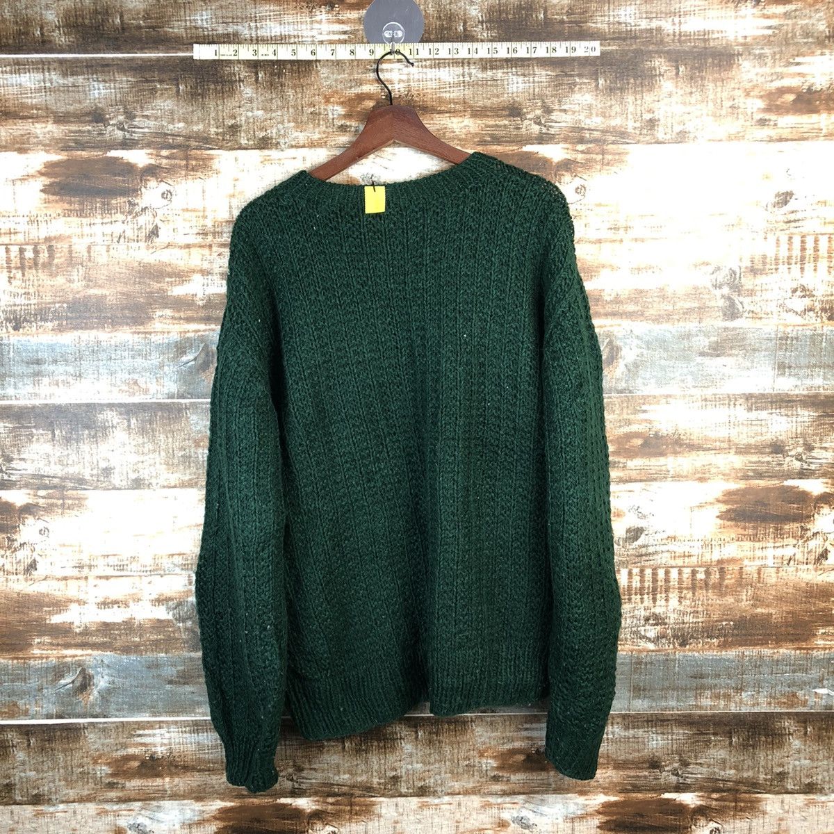Japanese Brand DL Japan handmade vintage Green Knitwear #C552 Size US XL / EU 56 / 4 - 10 Thumbnail