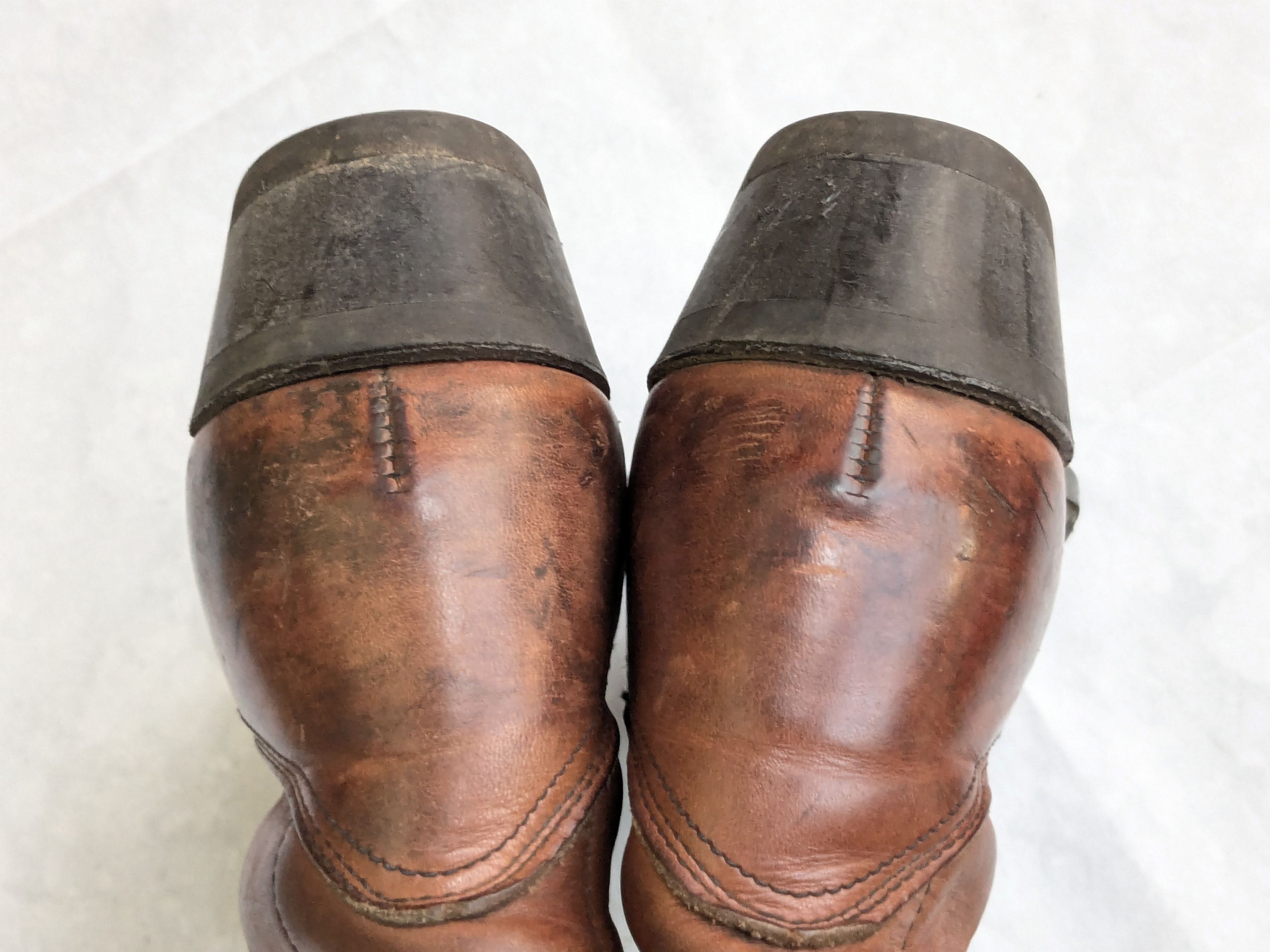 Chippewa Chippewa Cowboy Boots Brown Leather 9 EE Wide USA Size US 9 / EU 42 - 15 Thumbnail
