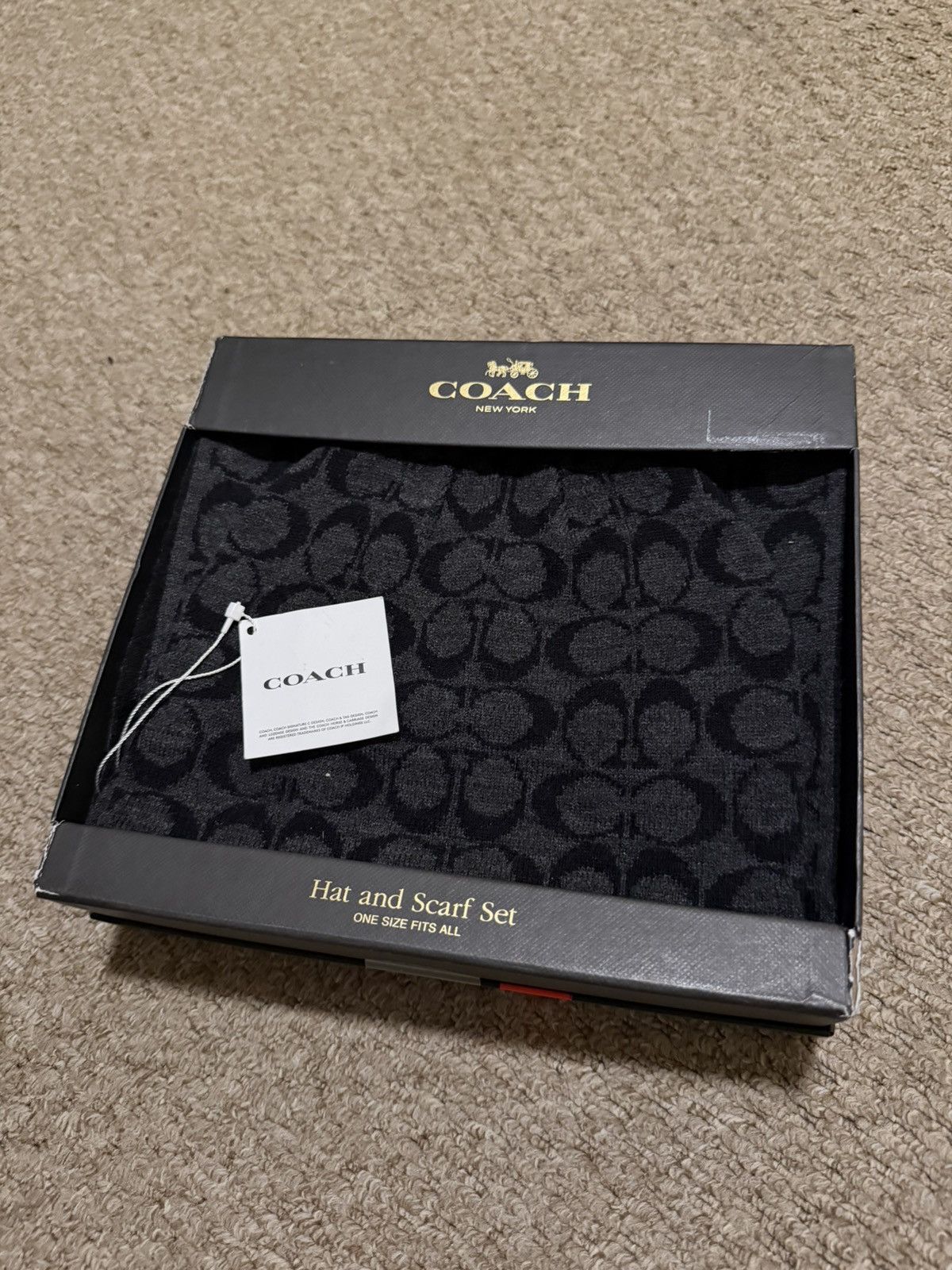 Coach COACH Hat and Scarf Set Size ONE SIZE - 2 Thumbnail
