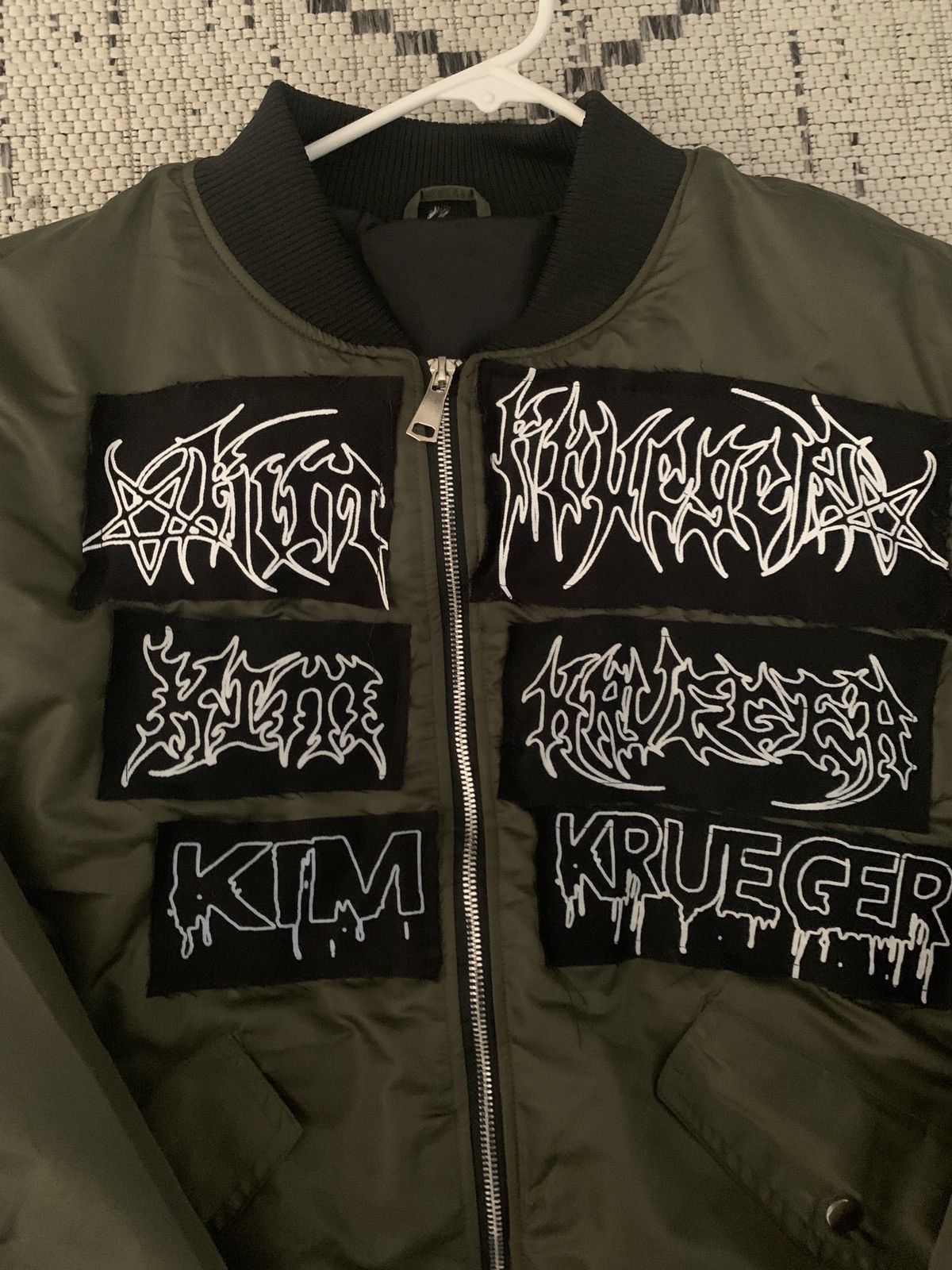 Kim Krueger Kim Krueger Patchwork Bomber (Rare) Size US L / EU 52-54 / 3 - 2 Thumbnail