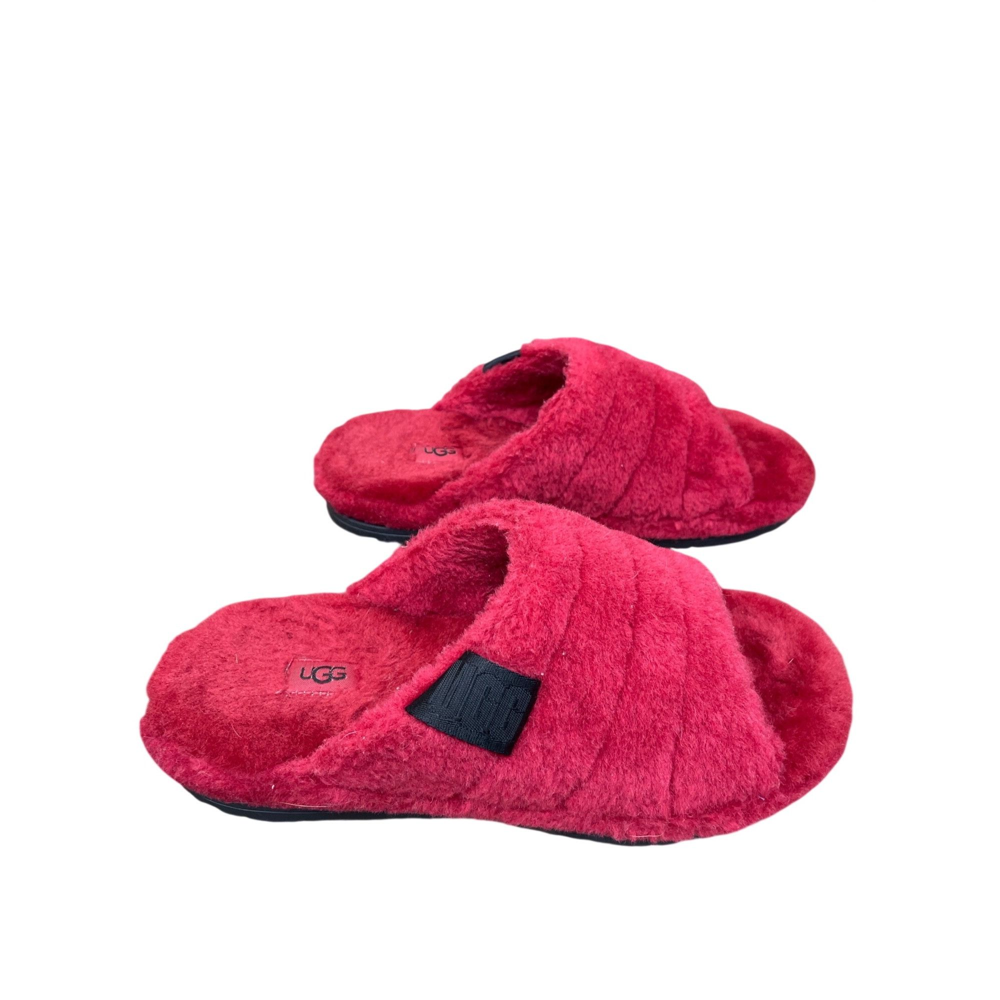 Ugg UGG Mens FLuff You slide fur slippers sz 9 SKU 9797 Size US 9 / EU 42 - 4 Thumbnail