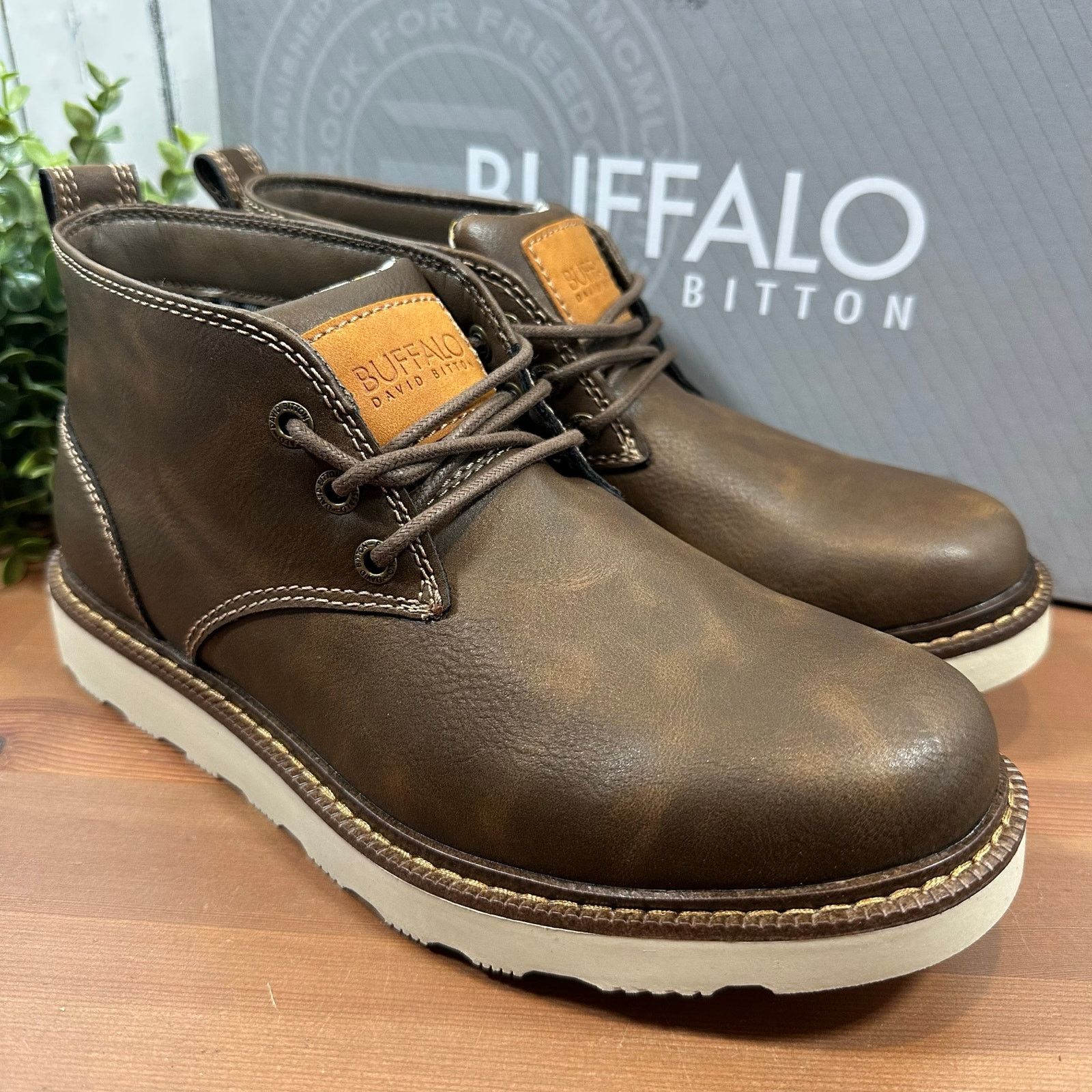 Buffalo David Bitton Buffalo David Bitton Metcalf Brown Chukka Boots Size 12 Size US 12 / EU 45 - 1 Thumbnail