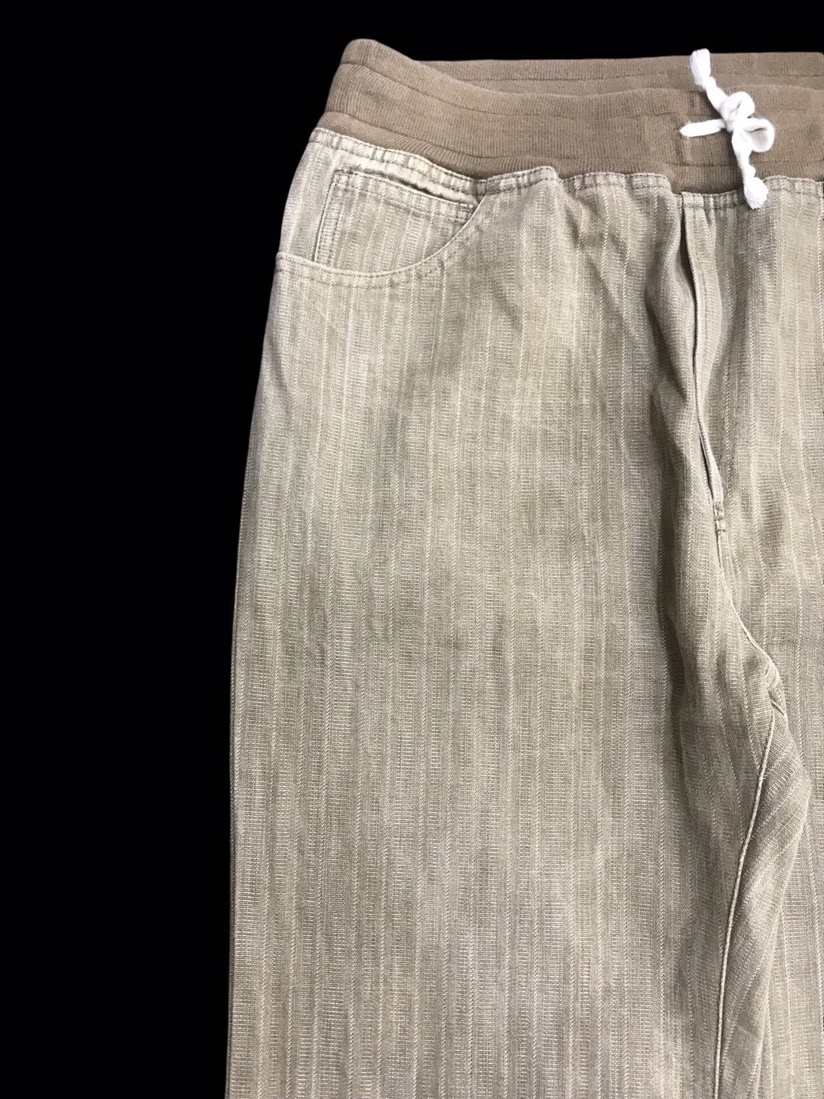Japanese Brand 💥JAPAN FASHION💥SECGMENT Japan Express Stripe Denim F71 Size US 33 - 3 Thumbnail