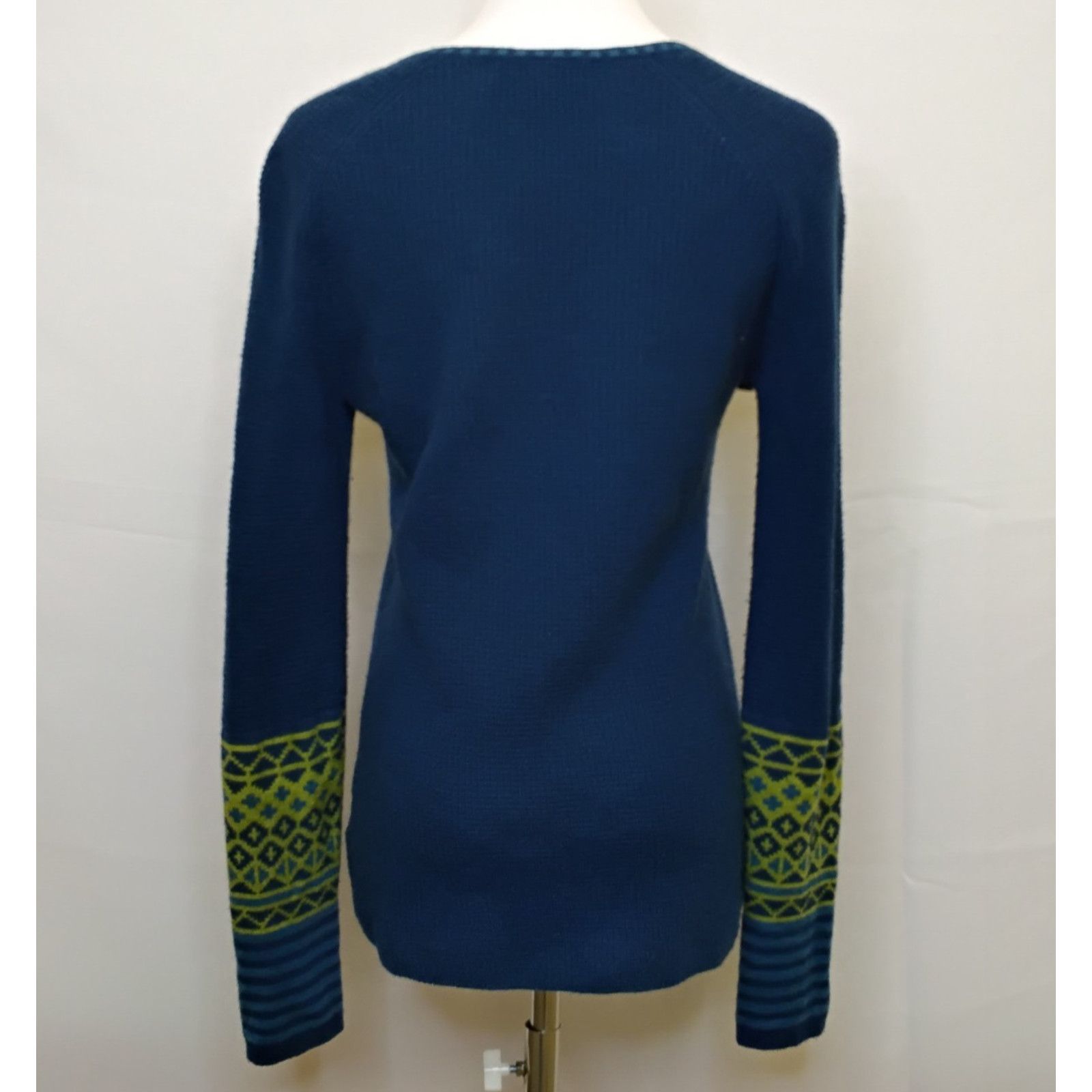 Other Krimson Klover V-Neck Sweater Women's M Blue/Green Size M / US 6-8 / IT 42-44 - 3 Thumbnail