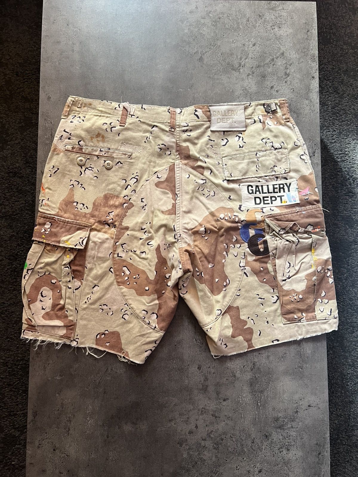 Gallery Dept. *final drop* Gallery Dept Desert Camo Shorts sz. 38 Size US 38 / EU 54 - 5 Thumbnail