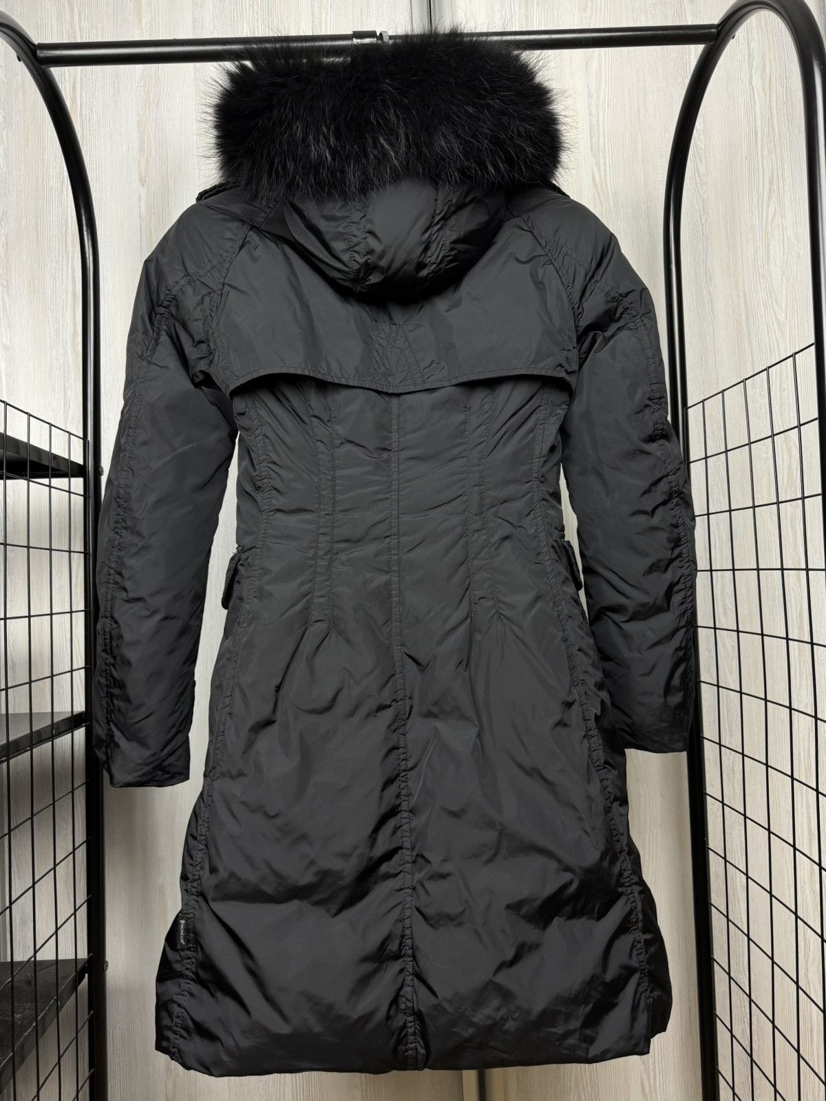 Moncler Moncler Black real fur long down jacket women’s size 0 Size XS / US 0-2 / IT 36-38 - 11 Thumbnail