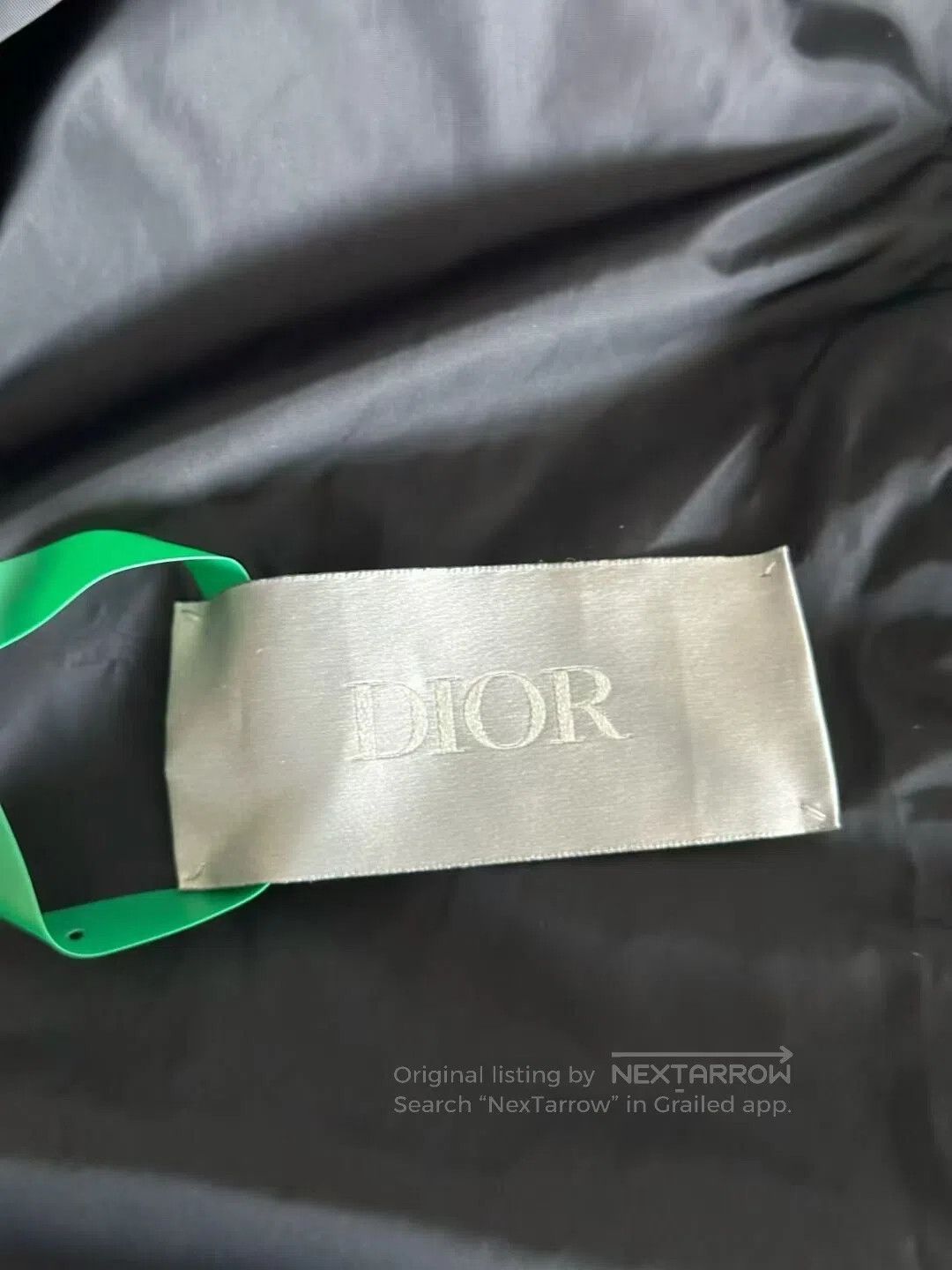 Dior Dior Black and Grey All-Over Print Patch Logo Down Jacket| Size US L / EU 52-54 / 3 - 3 Thumbnail
