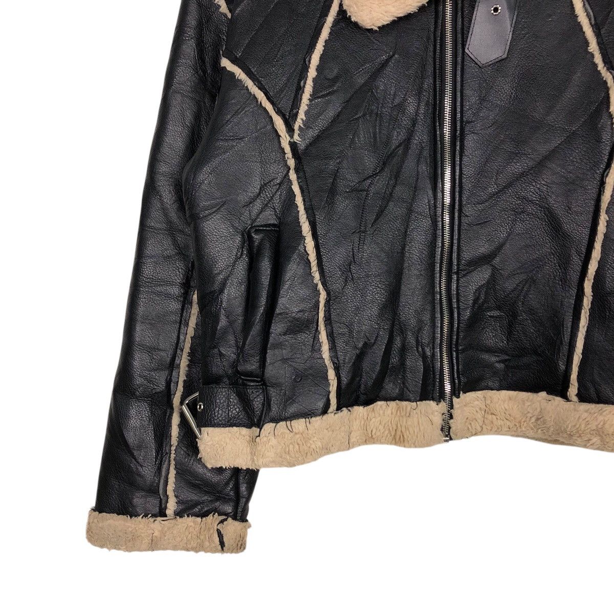 Japanese Brand 📌Vintage Leather Jacket Style Nanda Japan Issey Miyake Size US M / EU 48-50 / 2 - 5 Thumbnail