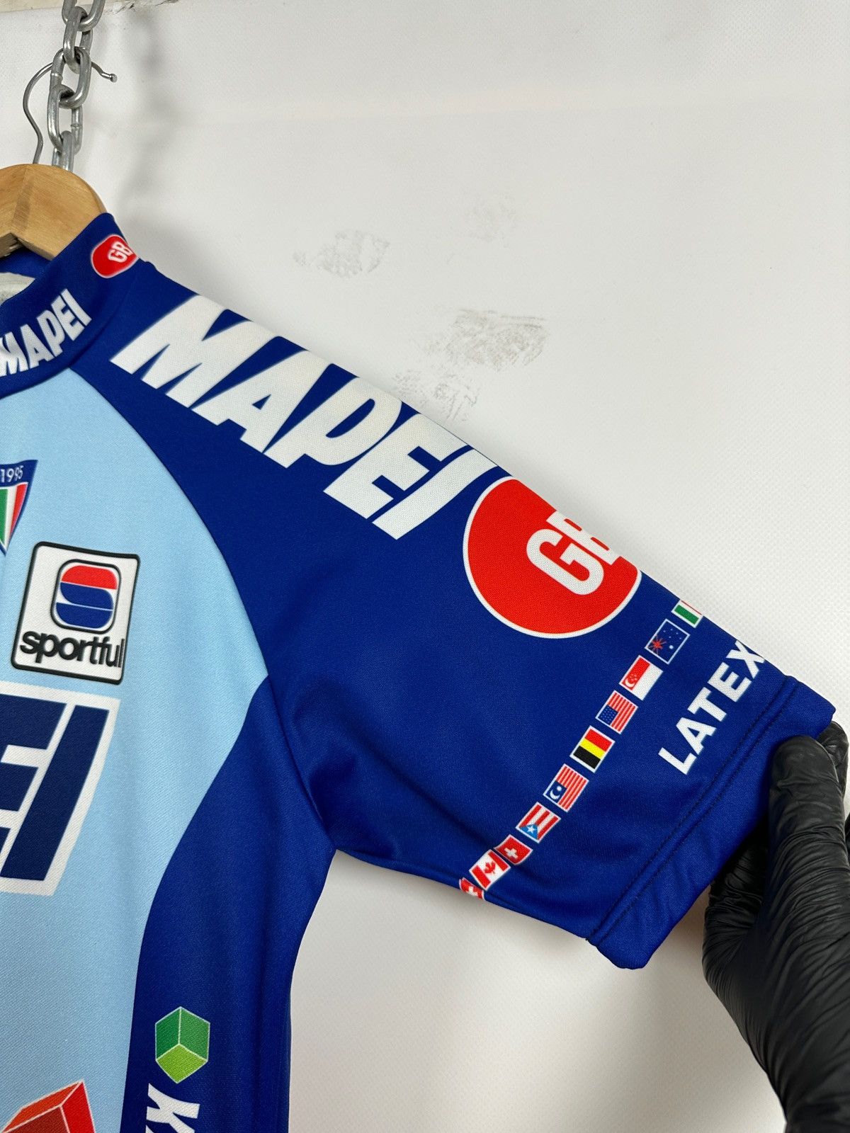 Vintage 1995 Vintage Sportful Mapei GB Cycling Jersey Size US M / EU 48-50 / 2 - 12 Thumbnail