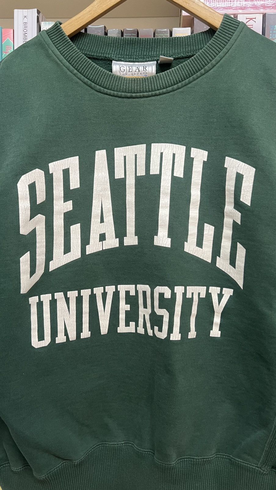 Vintage Vintage Seattle University Crewneck Sweatshirt Size US S / EU 44-46 / 1 - 4 Thumbnail