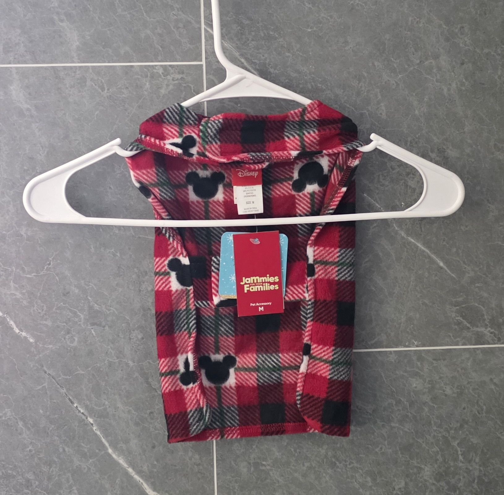 Disney NWT Mickey Mouse Pet Plaid Jammies For Your Families M Size M / US 6-8 / IT 42-44 - 2 Thumbnail