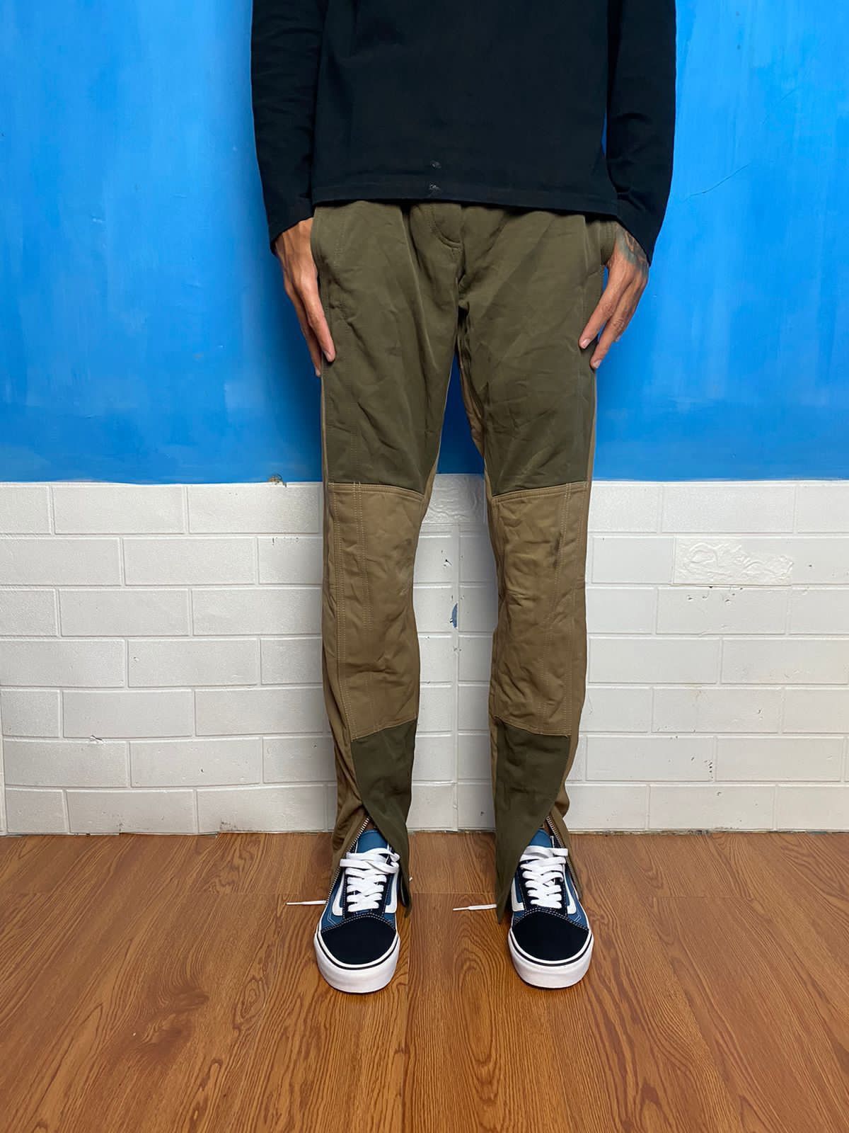 Dries Van Noten Dries Van Noten Bikers Style Pants Size US 30 / EU 46 - 1 Thumbnail
