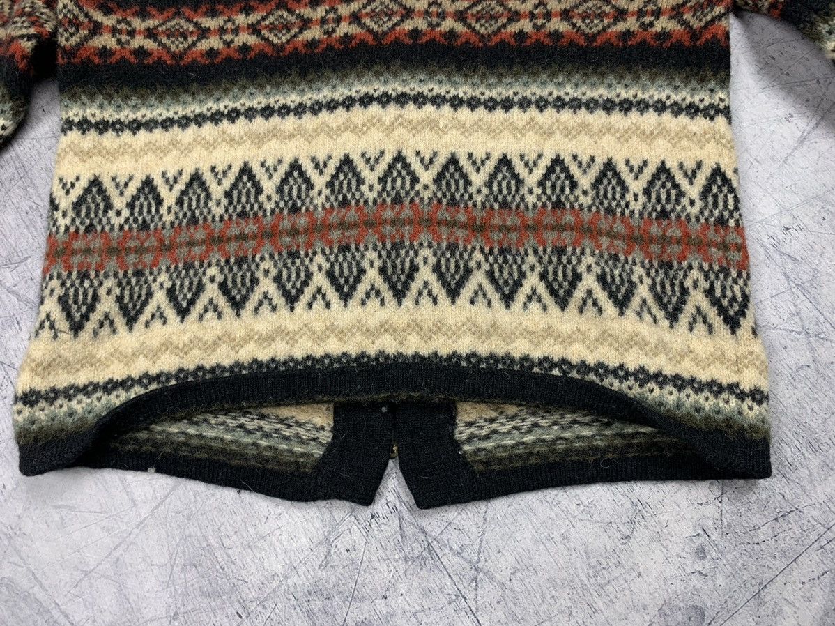 Aran Isles Knitwear Susan Bristol Winter Fair Isle Norway Cardigan Women’s Sz M Size M / US 6-8 / IT 42-44 - 8 Thumbnail