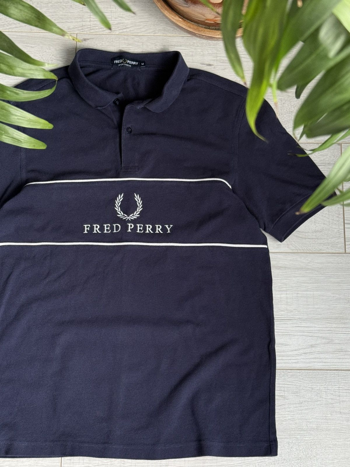Fred Perry × Vintage Vintage polo Fred Perry center logo shirt Size US M / EU 48-50 / 2 - 1 Thumbnail