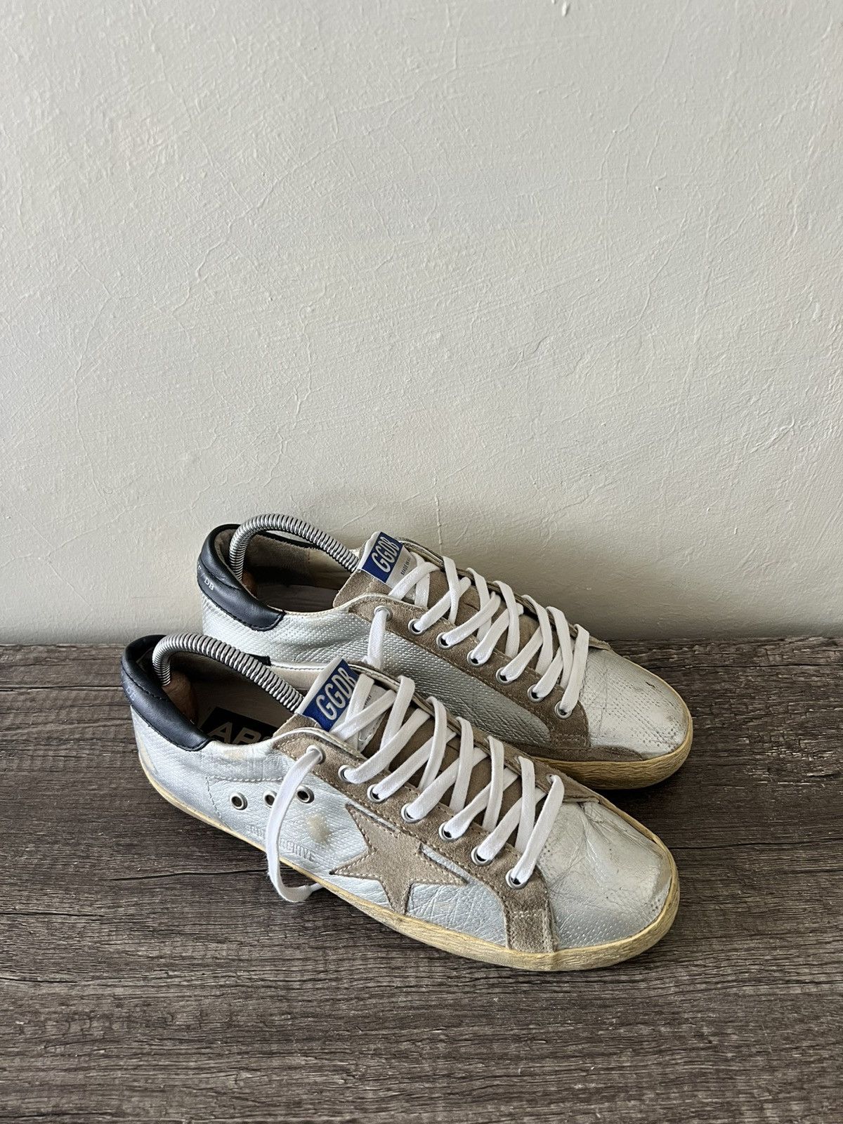Golden Goose GOLDEN GOOSE ARCHIVE SNEAKERS Size US 7 / EU 40 - 3 Thumbnail