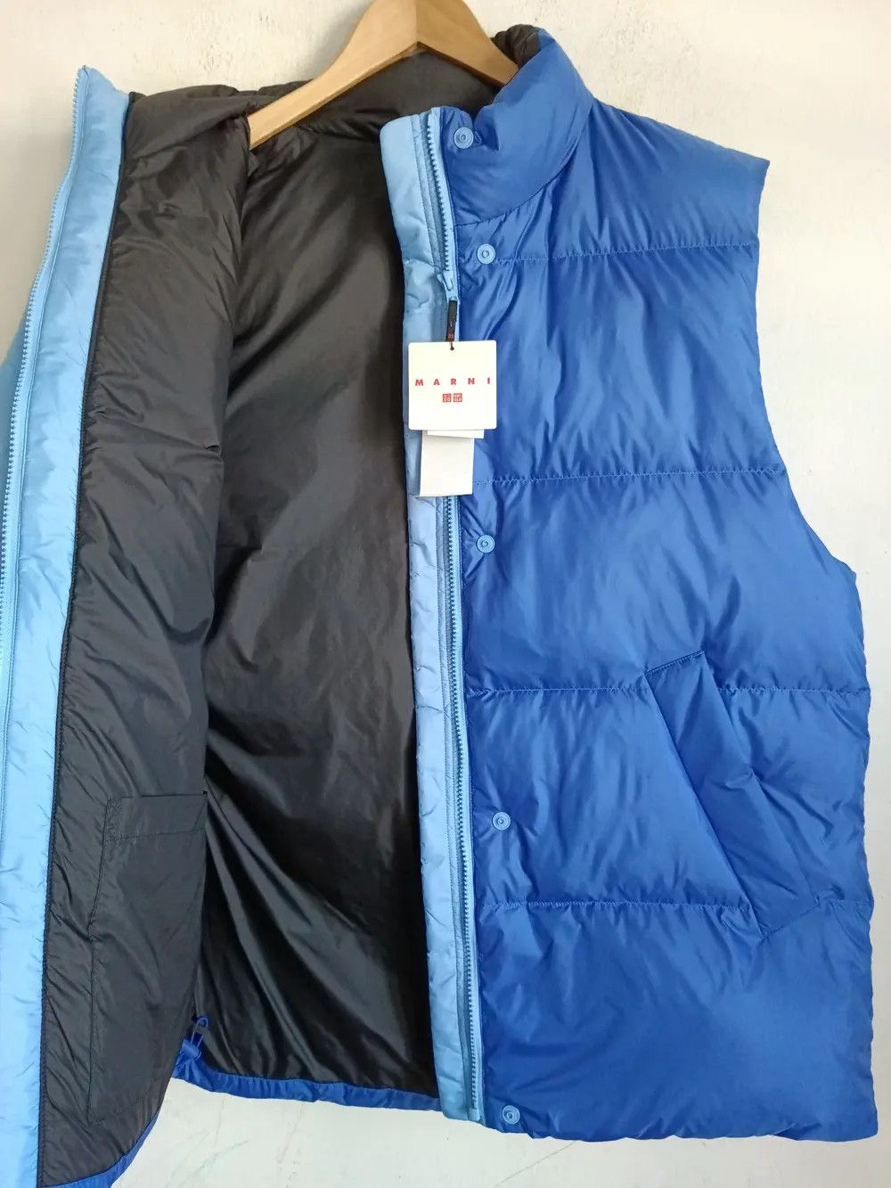 If Six Was Nine Marni X Uniqlo Puffer Oversized Vest Size US L / EU 52-54 / 3 - 6 Thumbnail