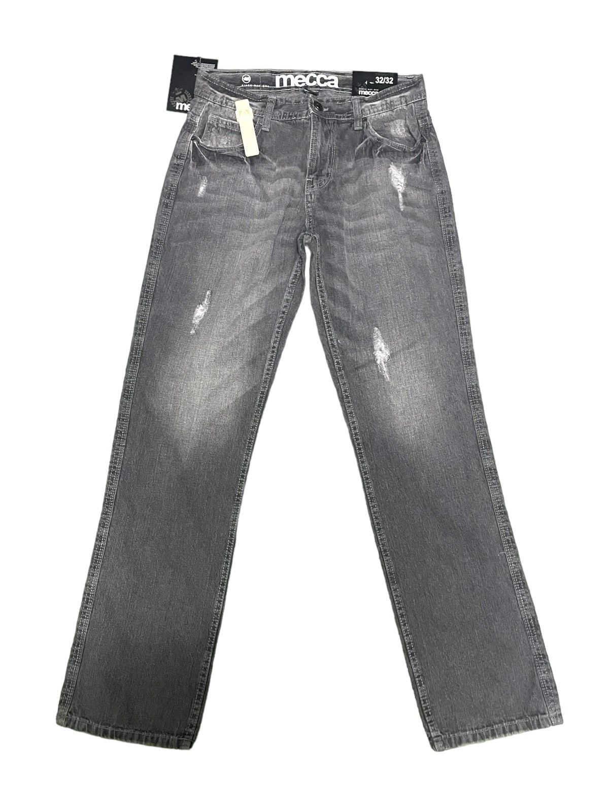 Mecca × Vintage Mecca Charcoal Wash Baggy Denim Jeans 32x32 Size US 32 / EU 48 - 5 Thumbnail