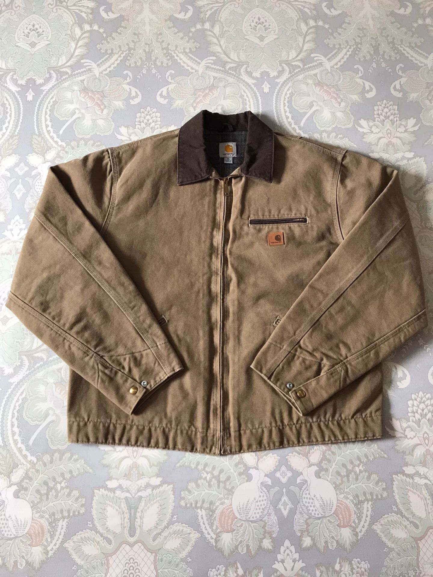 Carhartt Carhartt J97 FRB Detroit Work Jacket Size US XL / EU 56 / 4 - 1 Thumbnail