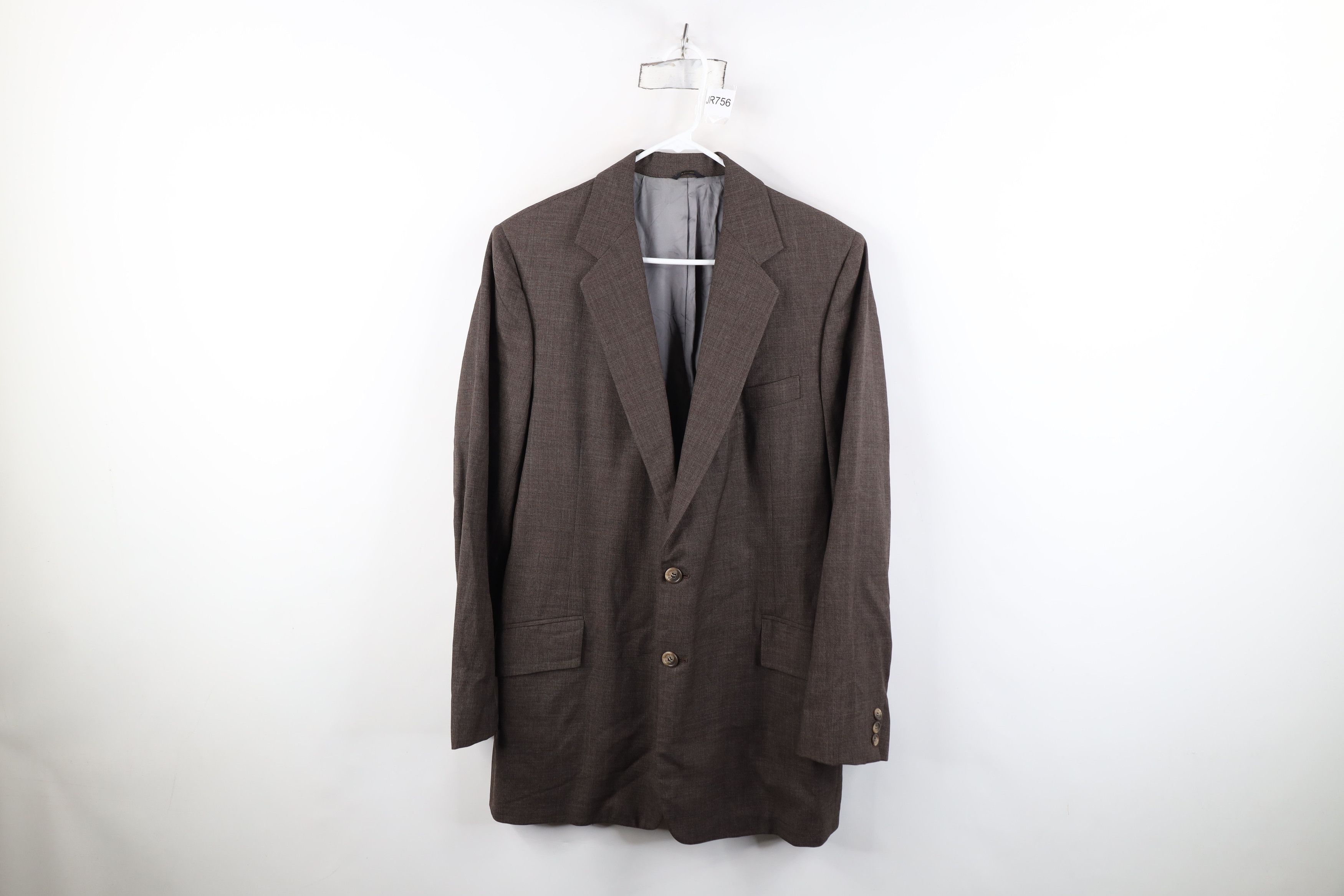 Vintage Vintage 70s Streetwear Suit Coat Blazer Jacket Brown USA Size US XL / EU 56 / 4 - 1 Thumbnail