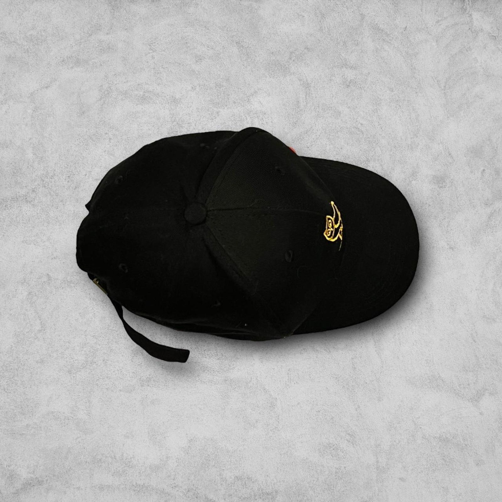 October's Very Own OVO Owl Drake Octobers Very Own Black & Gold Embroidered Hat Size ONE SIZE - 6 Thumbnail