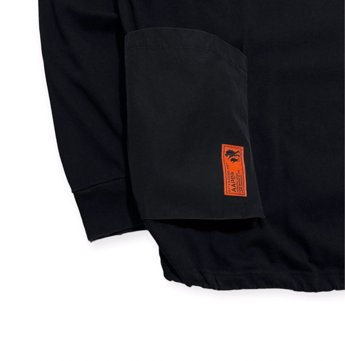 Aape Crewneck Cargo LS T-Shirt Size US XL / EU 56 / 4 - 5 Thumbnail