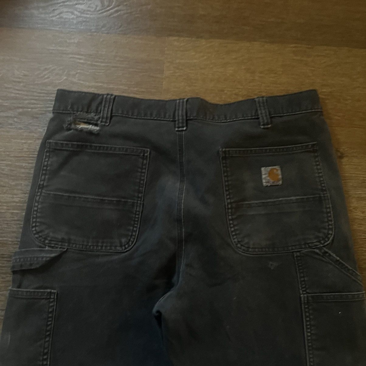 Carhartt Relaxed Fit Black Carhartt Pants 38x32 Size US 38 / EU 54 - 7 Thumbnail