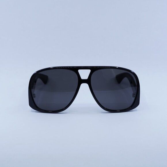 Saint Laurent Paris 🕶️ New Saint Laurent SL652 SOLACE 001 Sunglasses - Black Size ONE SIZE - 2 Thumbnail
