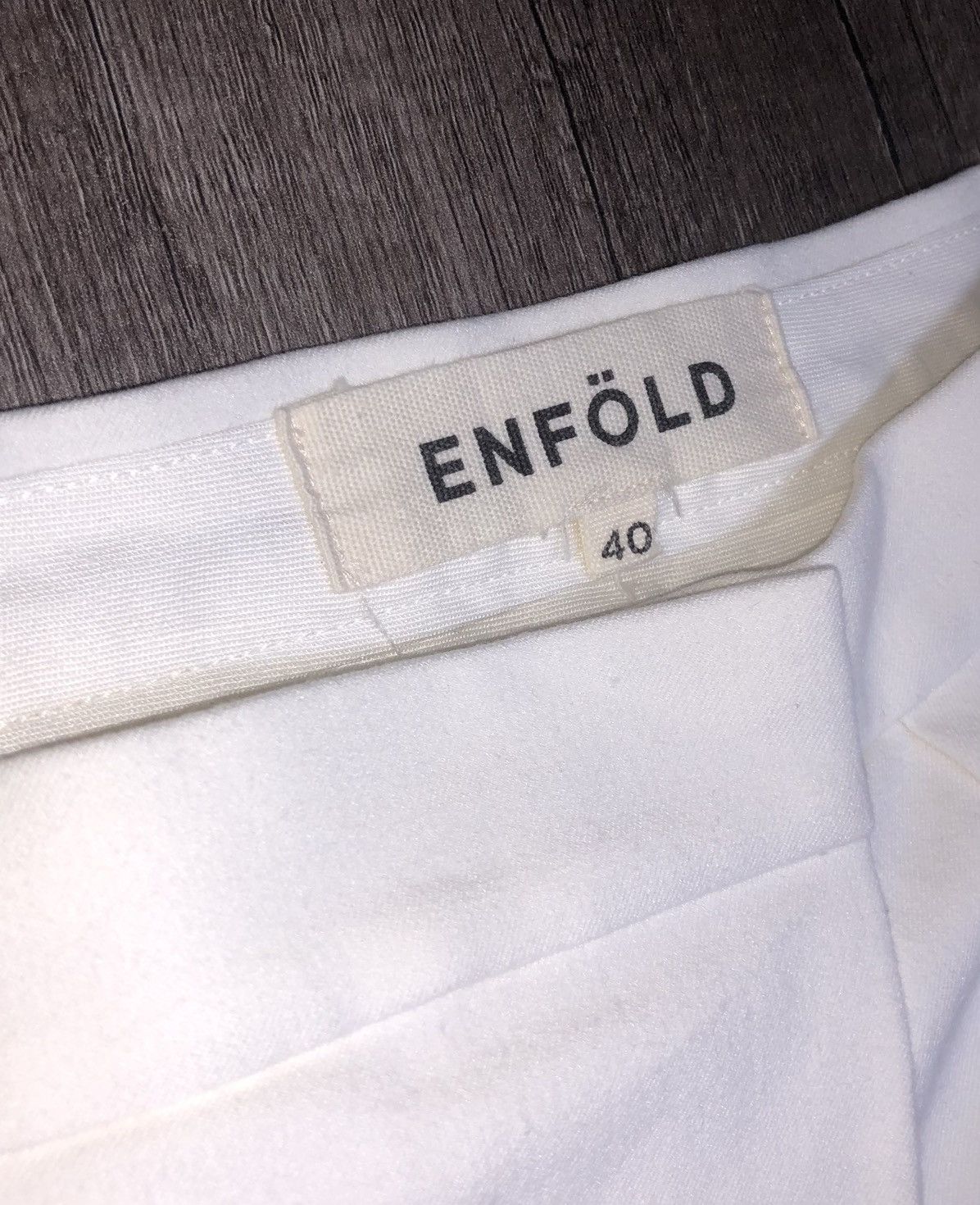 Designer × Japanese Brand ENFÖLD SMART CASUAL PANT Size 28" / US 6 / IT 42 - 25 Thumbnail
