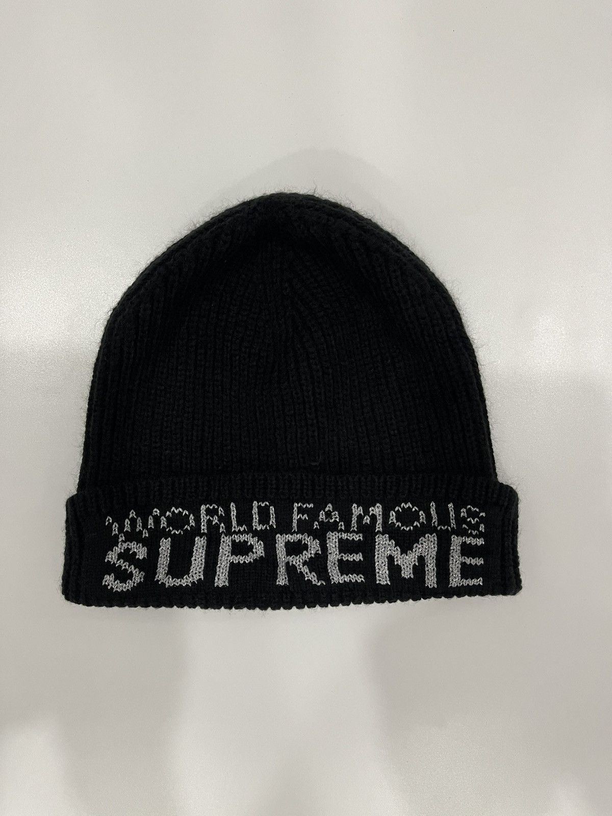 Supreme supreme Word famous beanie Size ONE SIZE - 1 Thumbnail