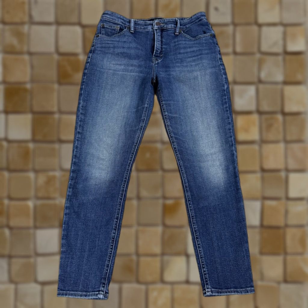 Lucky Brand LUCKY BRAND Jeans Women Bridgette Skinny Mid Rise 8 29 Ankle Stretch Denim Blue Size 8/29 Womens Skinny Jeans Size 30" / US 8 / IT 44 - 1 Thumbnail