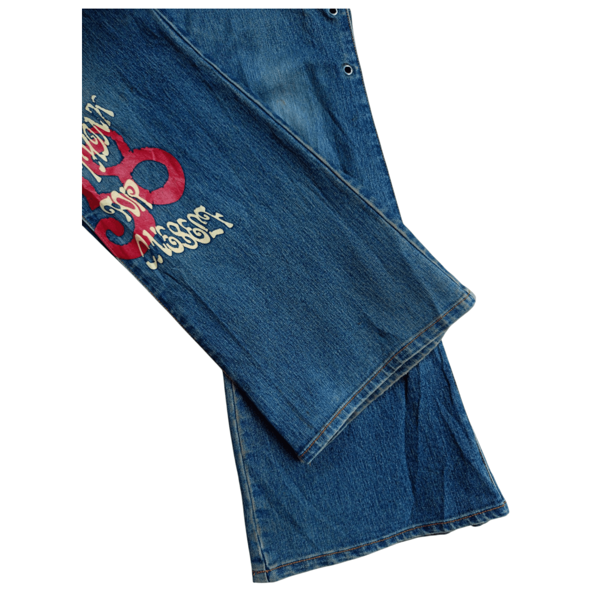 Japanese Brand × Vintage Classic Japanese Jeans Bootcut Womenswear Vintage Denim Size 29" - 7 Thumbnail