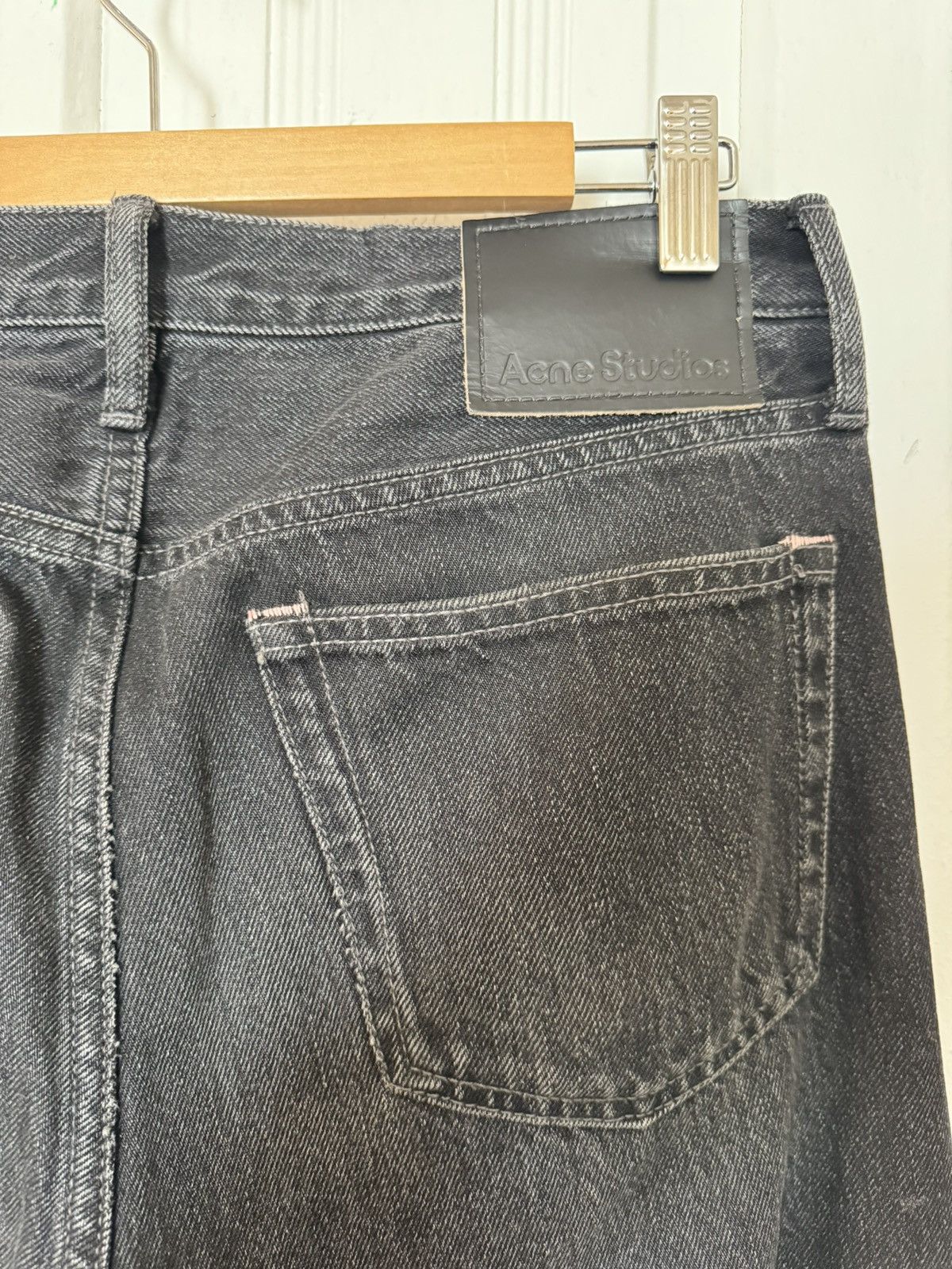 Acne Studios Acne Studios 1996 Vintage Black SS22 Size US 31 - 5 Thumbnail