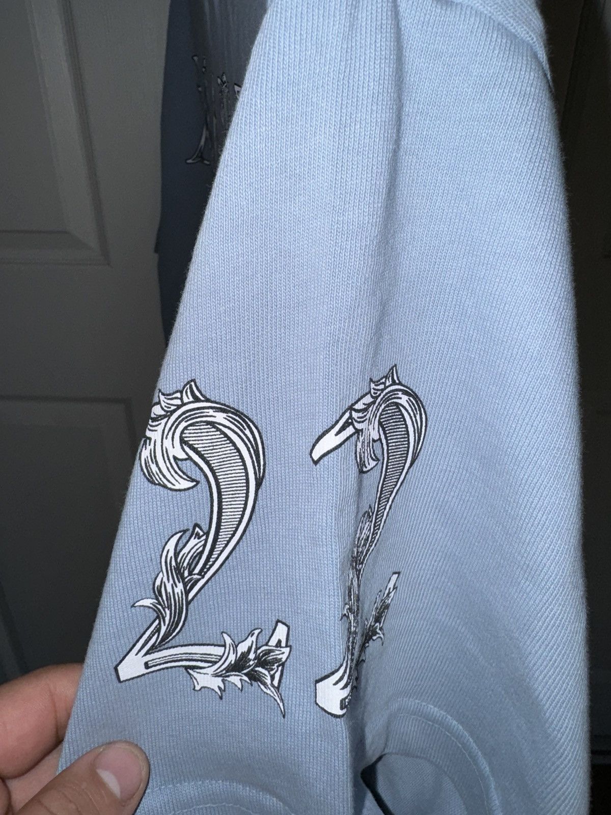 Amiri Amiri Blue 22 Tee Size US L / EU 52-54 / 3 - 3 Thumbnail