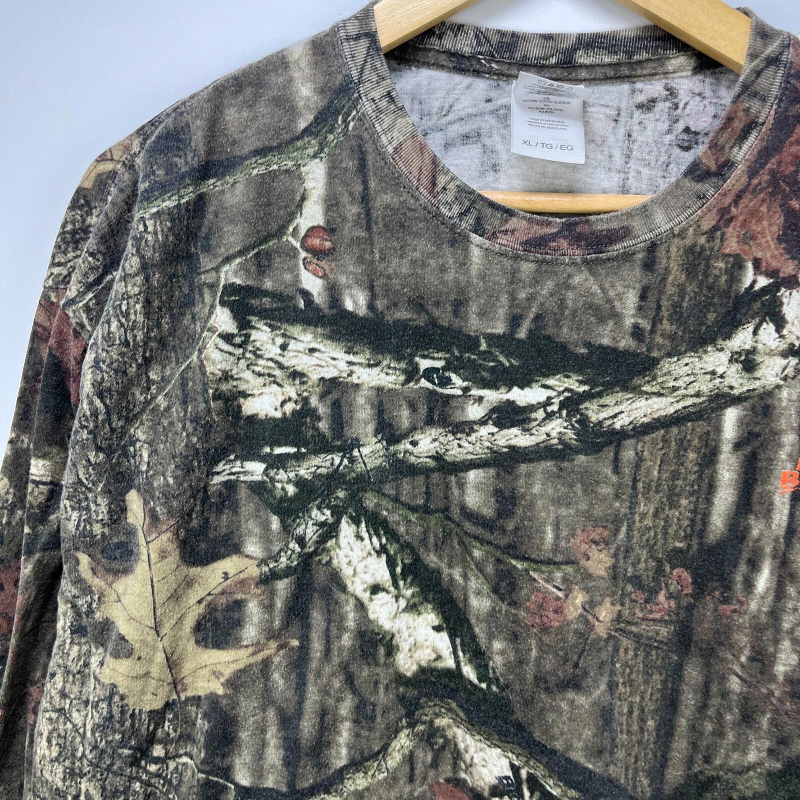 Mossy Oaks Vintage Y2K Camo Tree Long Sleeve Mossy Oak Shirt XL Real Size ONE SIZE - 5 Thumbnail