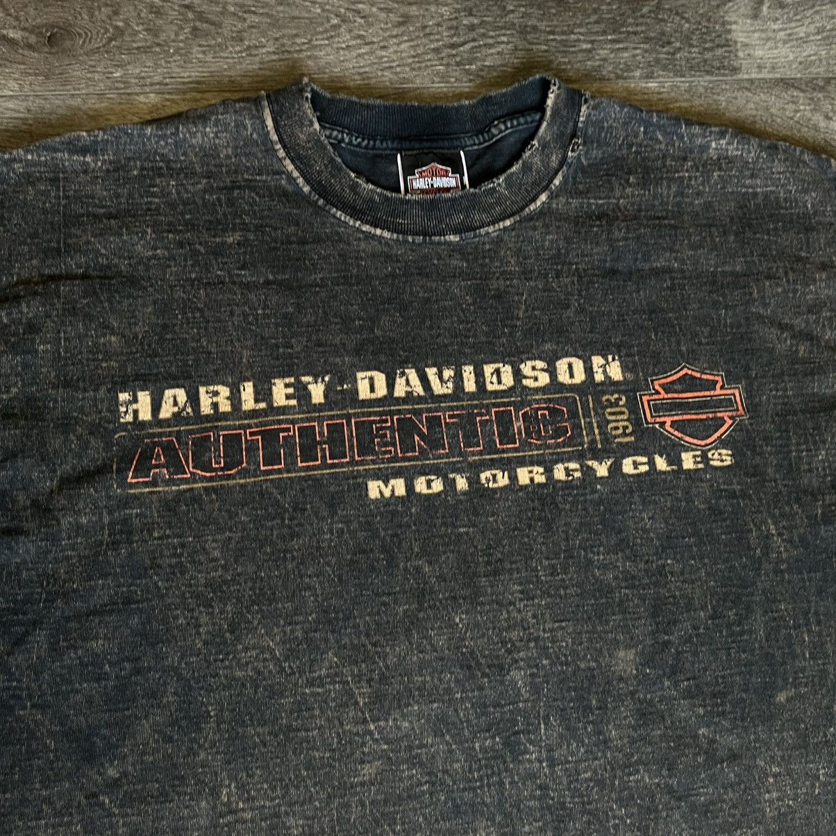 Harley Davidson × Vintage Vintage 2000s Harley Davidson Symbol of Freedom Graphic Tee Size US XL / EU 56 / 4 - 3 Thumbnail