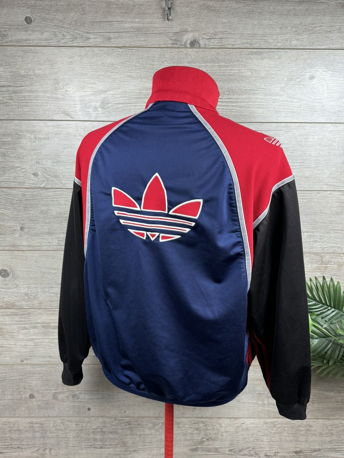 Adidas × Vintage Adidas Big Logo zip 80s Rare vintage size L Size US L / EU 52-54 / 3 - 1 Thumbnail
