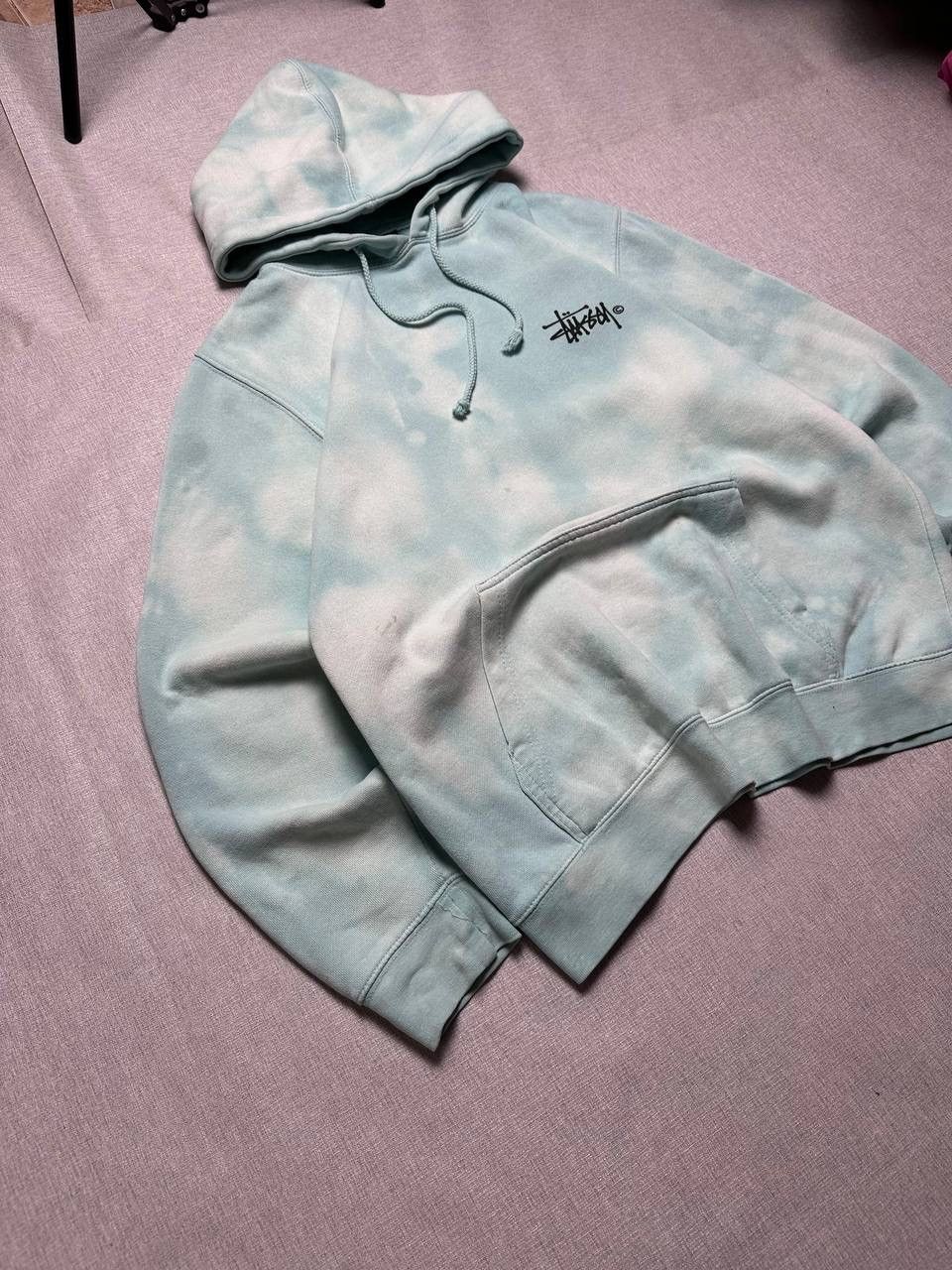 Stussy Stüssy Vintage Skate Hoodie Tie Dye Big Back Logo Sk8 Size US M / EU 48-50 / 2 - 5 Thumbnail