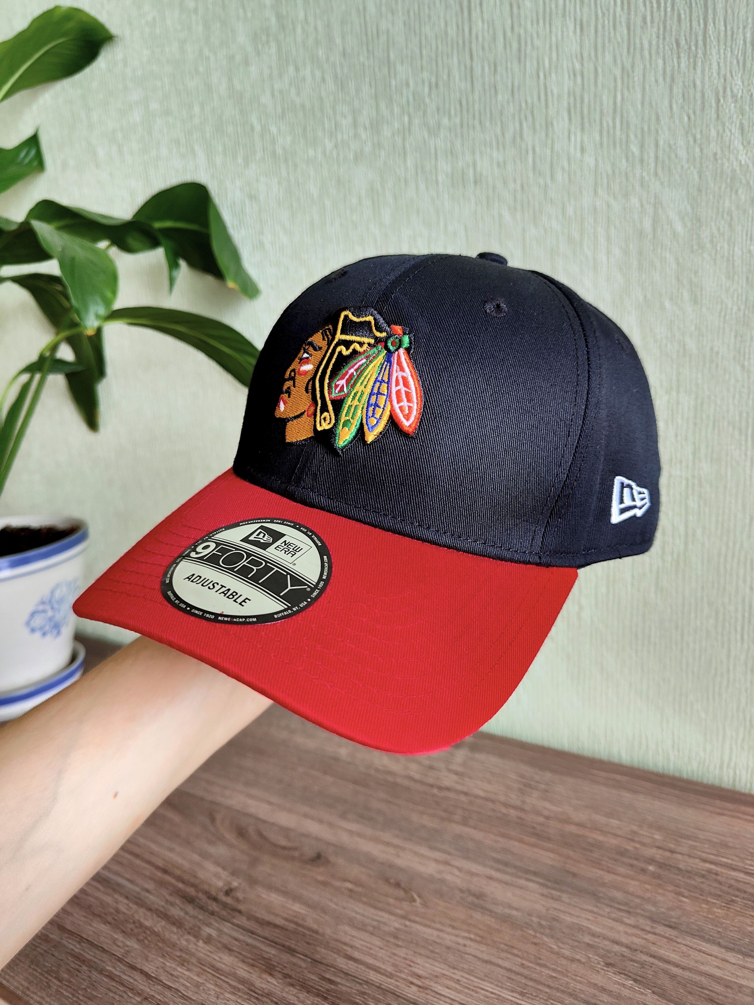 New Era New Era Chicago Blackhawks Baseball Cap Size ONE SIZE - 11 Thumbnail