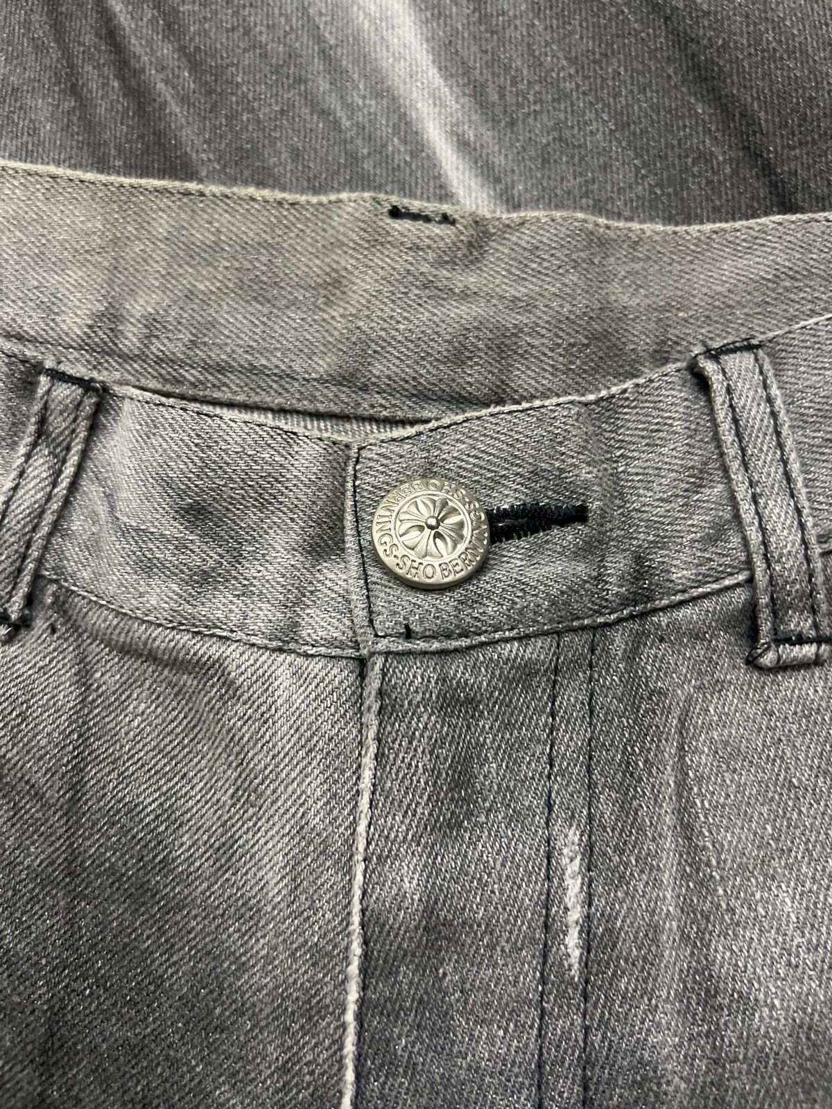 Yasuyuki Ishii Berning Sho 🇯🇵 Junya Poem Anarchy Statement Jeans Denim Size US 29 - 9 Thumbnail