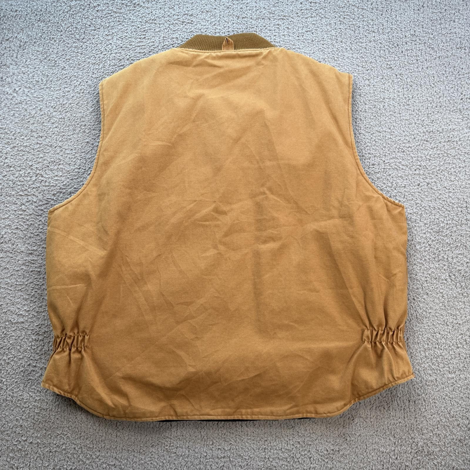 Other Vintage Big Smith Duck Canvas Work Vest Insulated Vest Size US XXL / EU 58 / 5 - 2 Thumbnail