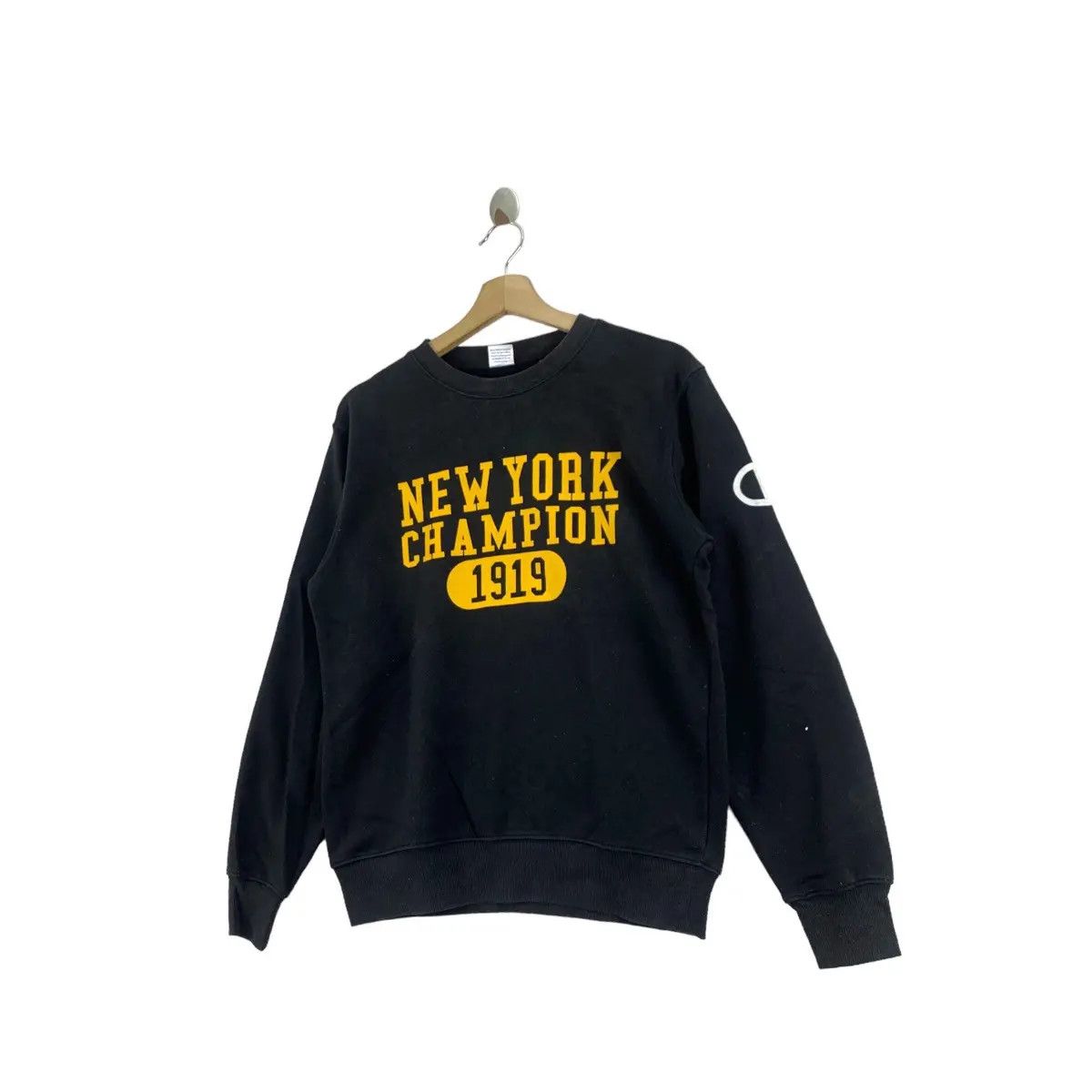 Champion Vintage CHAMPION x NEW YORK Champion 1919 Print Black Size US M / EU 48-50 / 2 - 3 Thumbnail